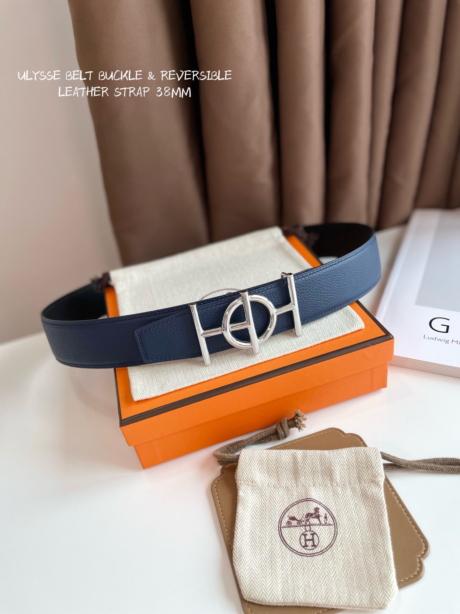 Hermès Basic Belt Cow Leather 38mm