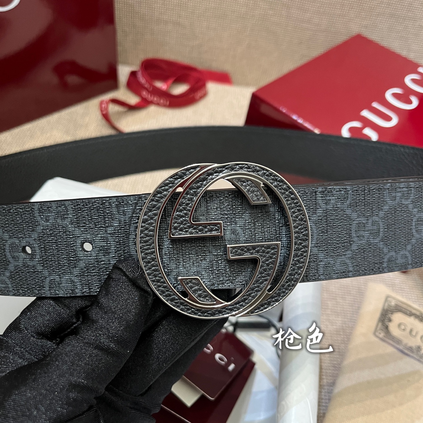 Gucci Male Basic Belt Black