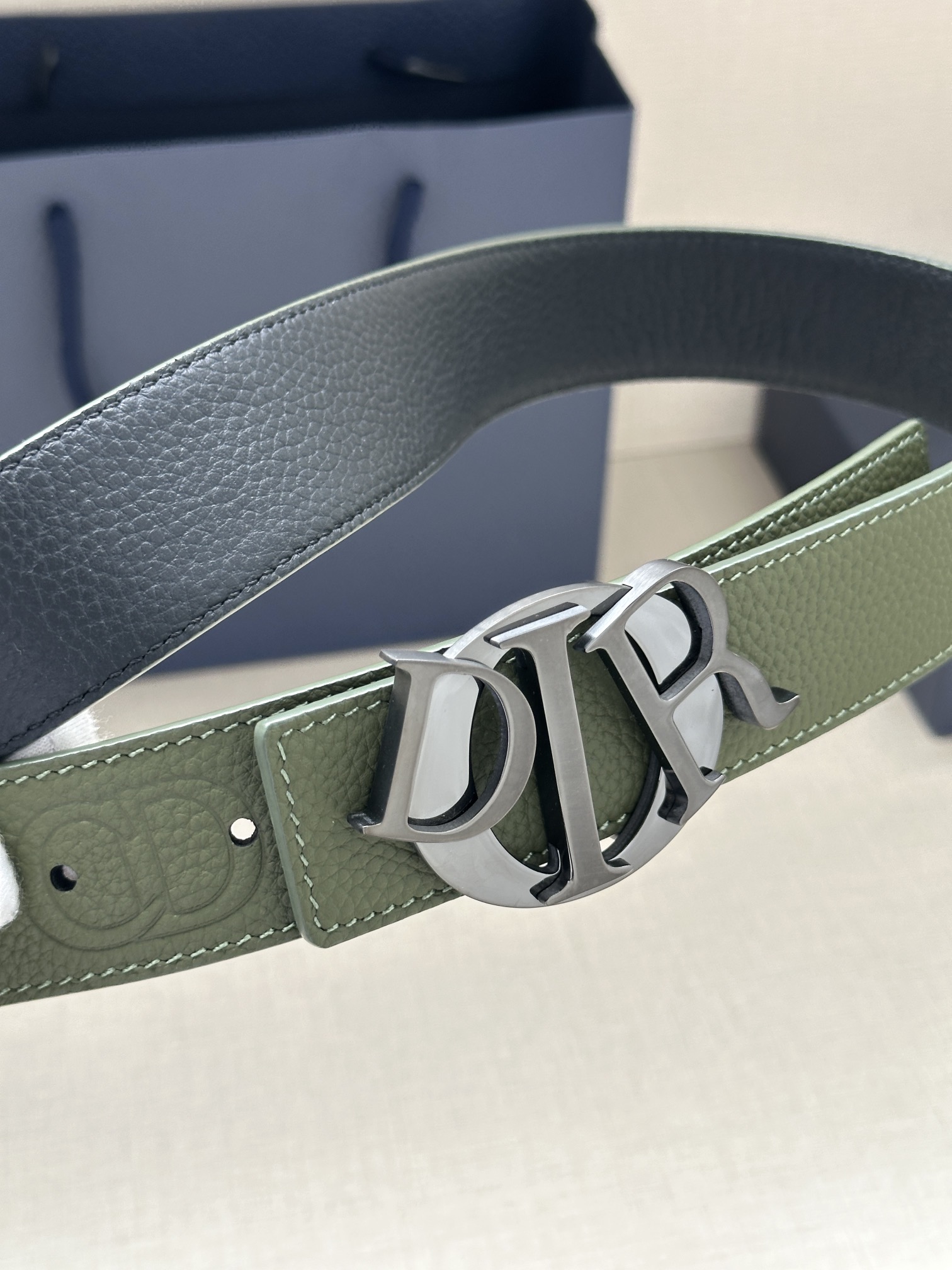 Basic Belt Cow Leather Black M