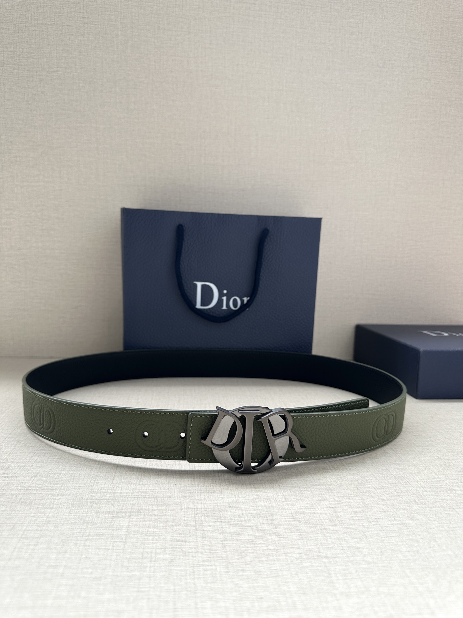 Basic Belt Cow Leather Black M