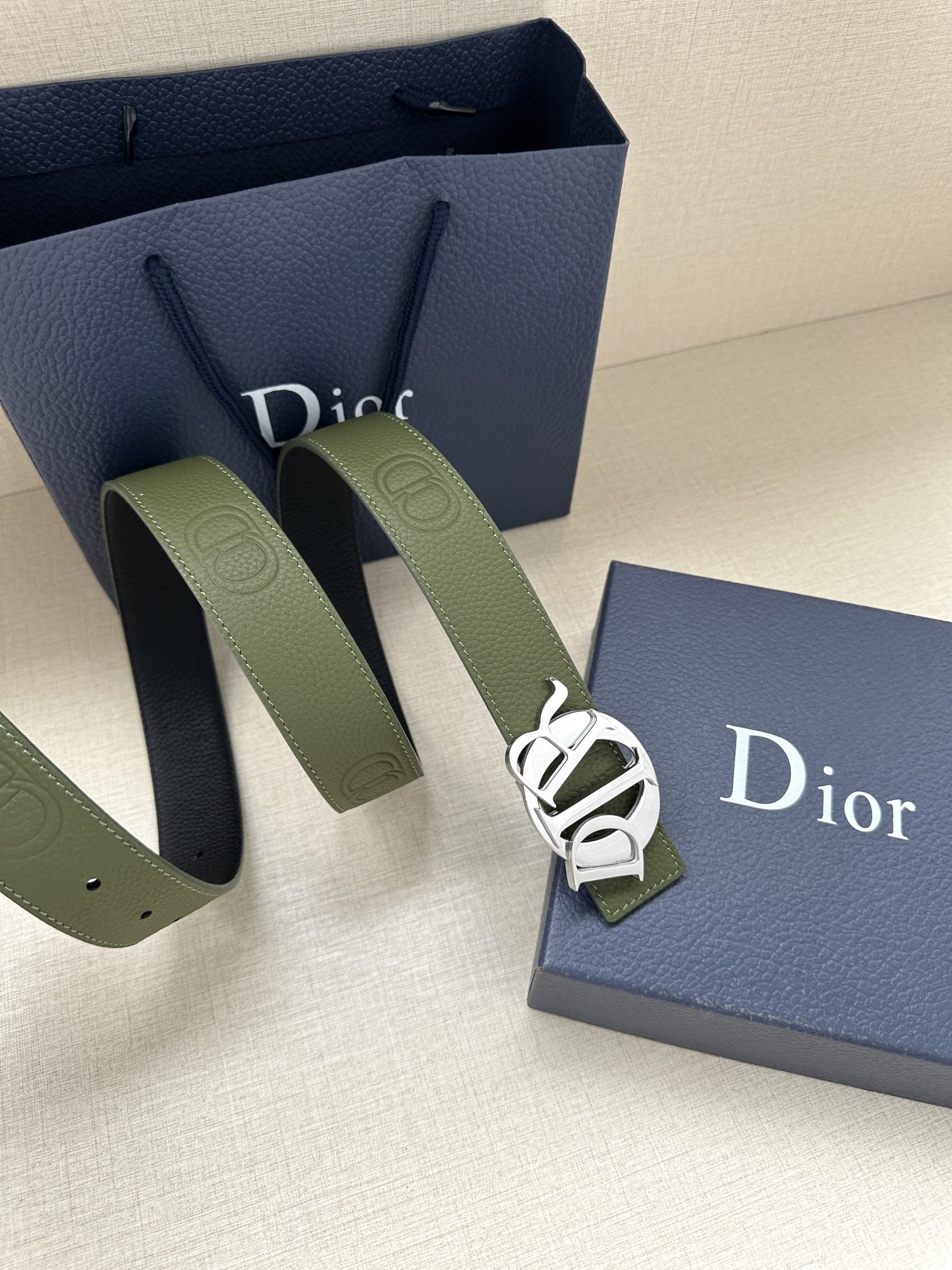 Basic Belt Cow Leather Black M