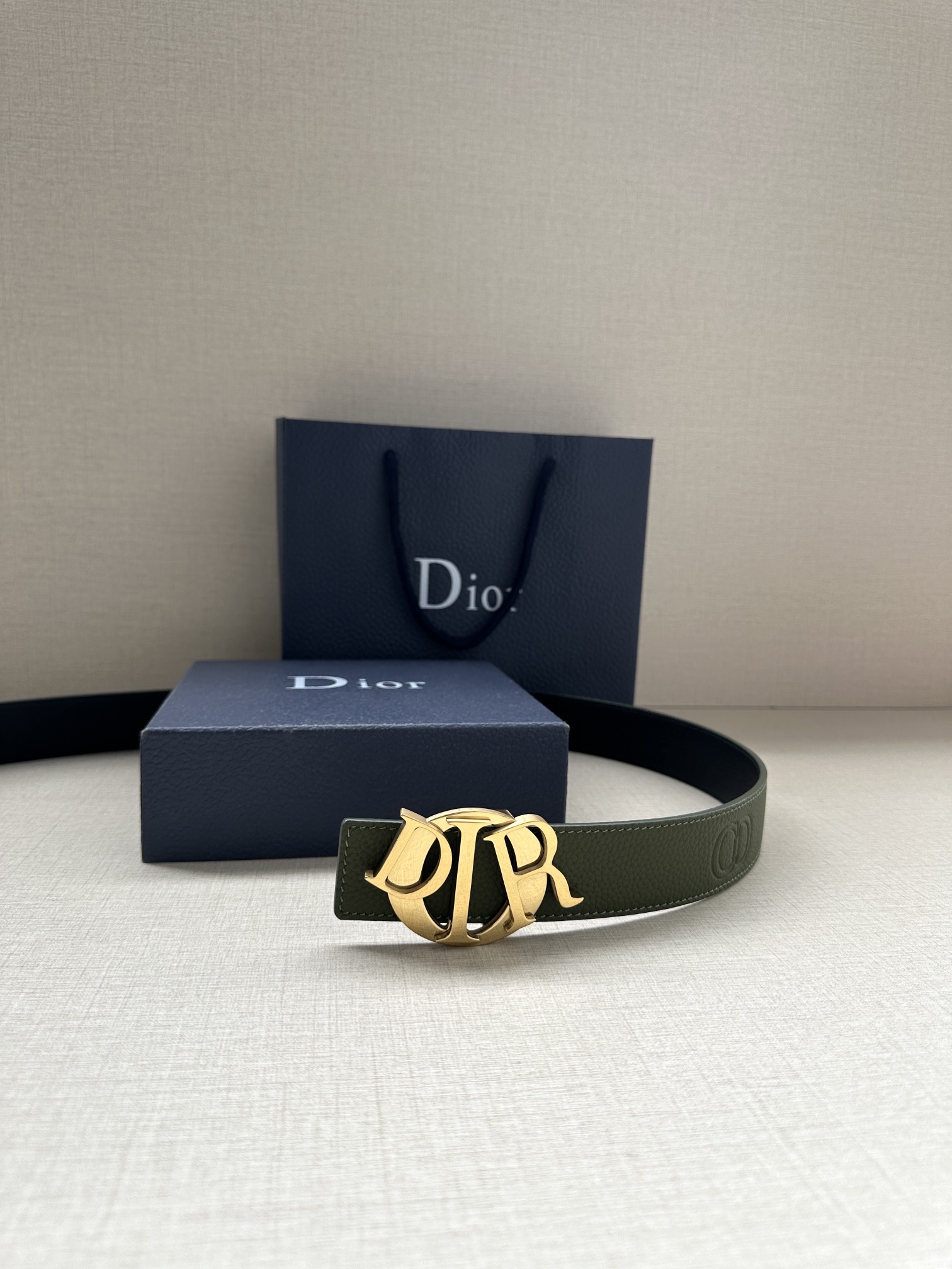 Basic Belt Cow Leather Black M