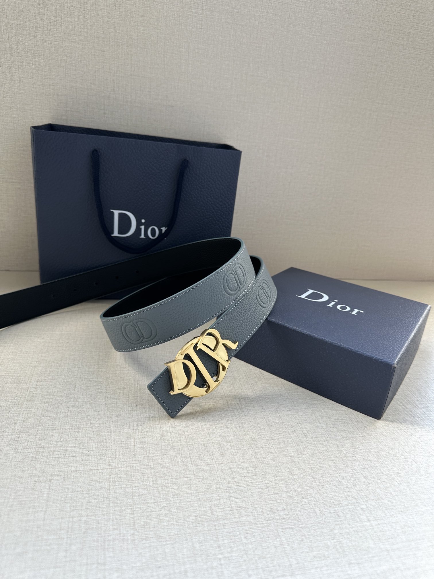 Basic Belt Cow Leather Black M