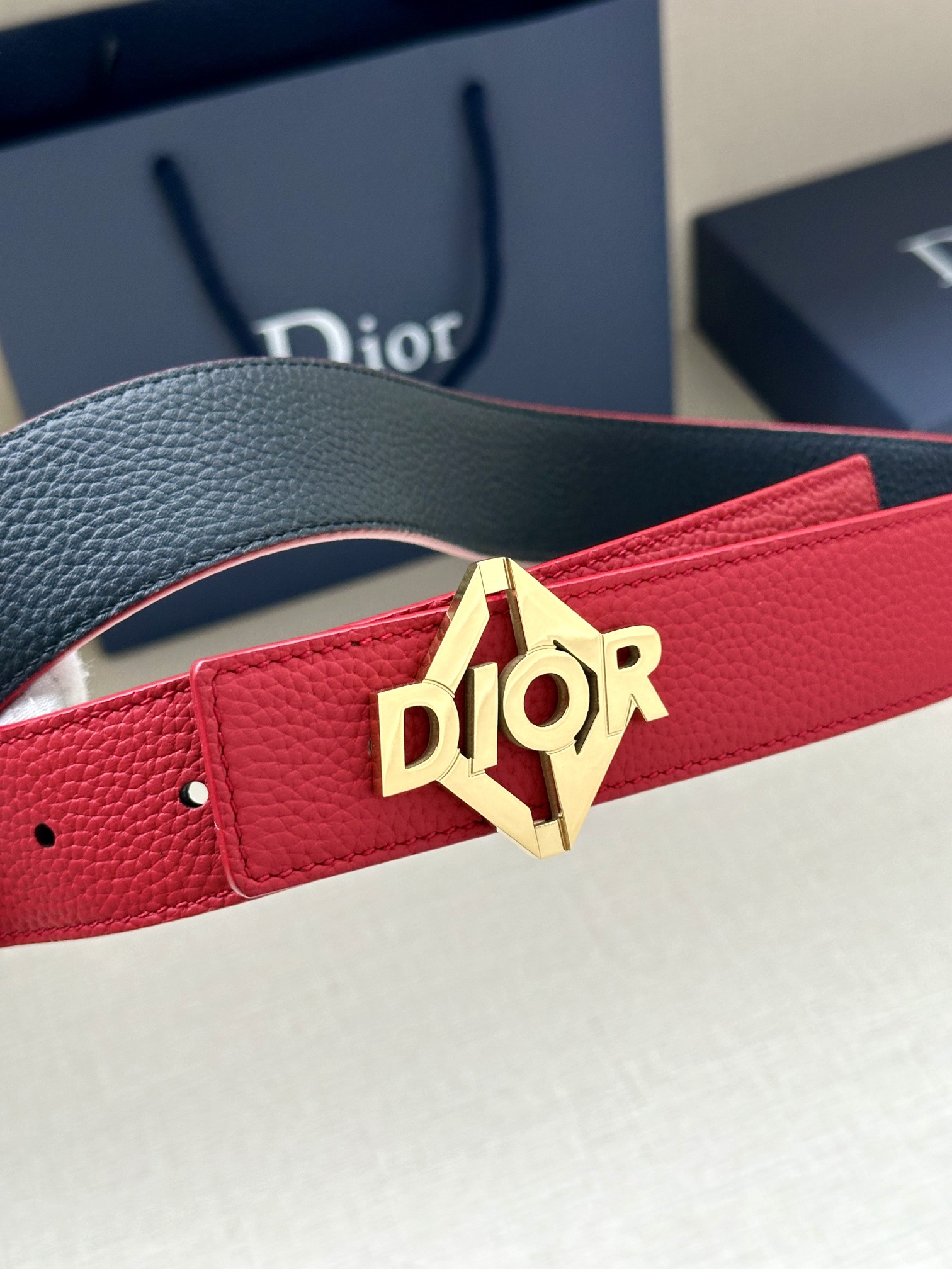 Basic Belt Cow Leather Black Adjustable M