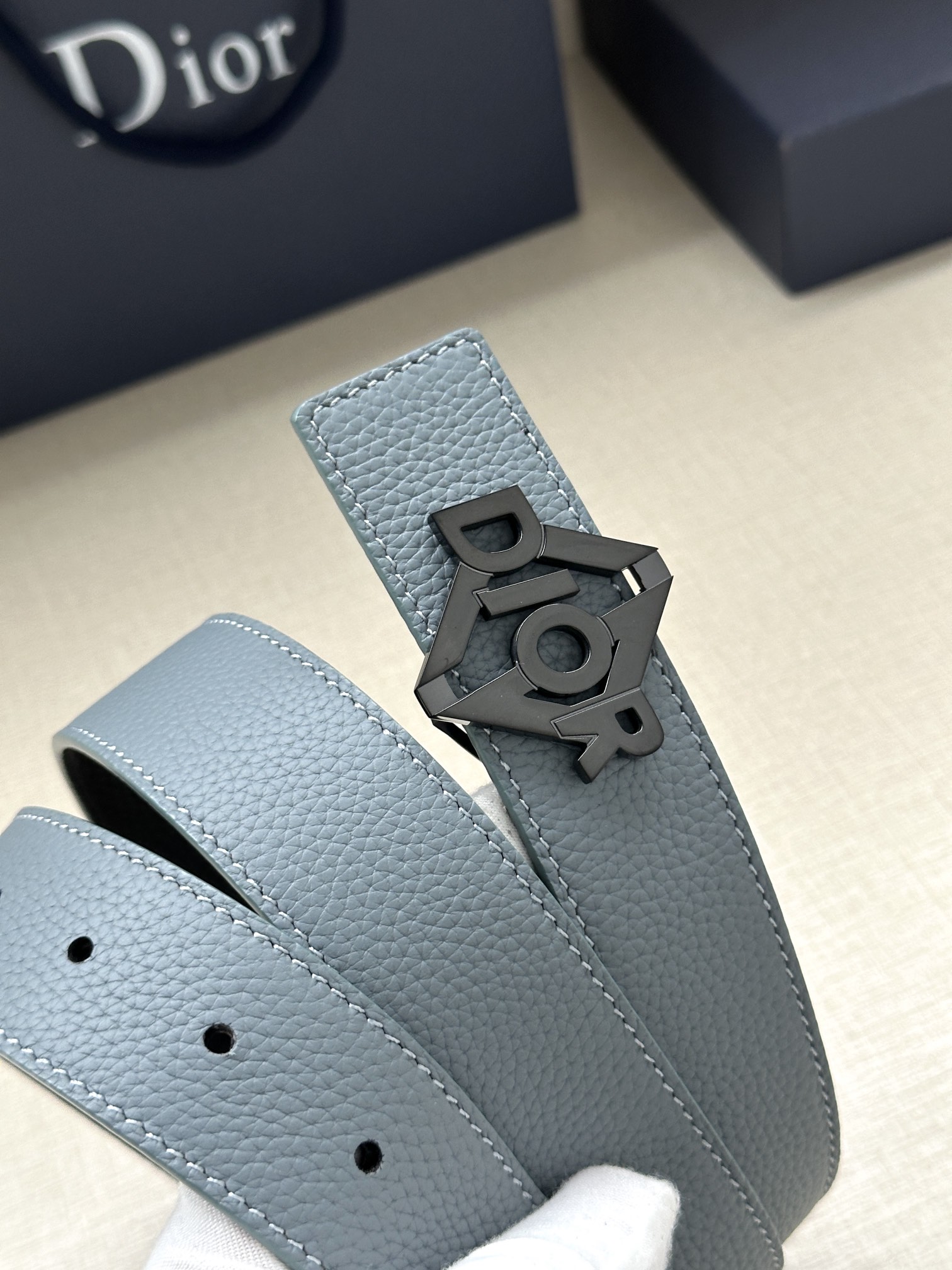 Basic Belt Cow Leather Black Adjustable M