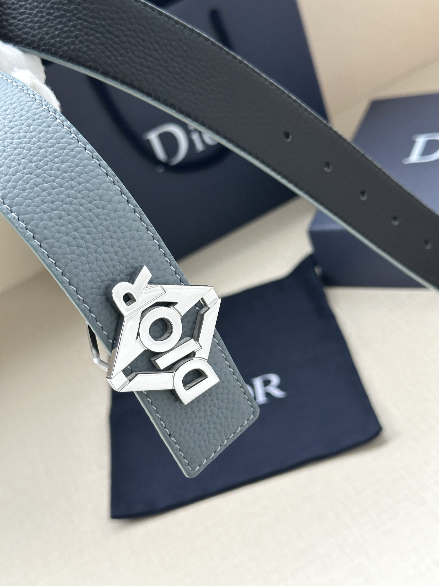 Basic Belt Cow Leather Black Adjustable M