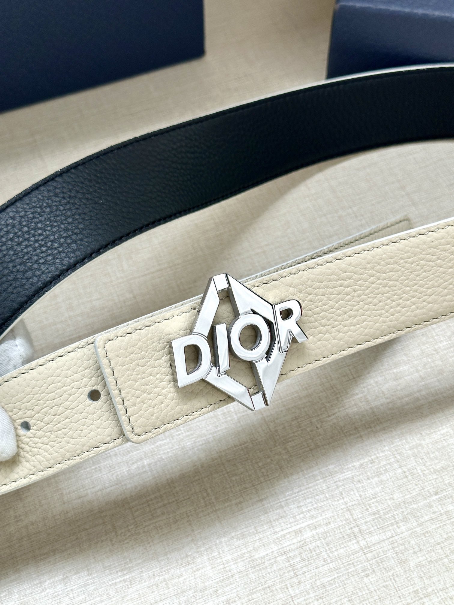 Basic Belt Cow Leather Black Adjustable M