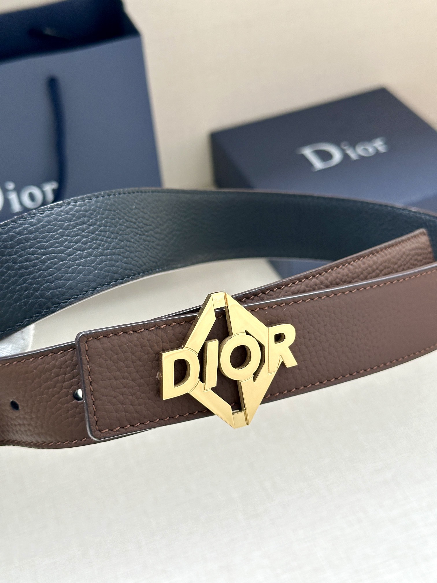 Basic Belt Cow Leather Black Adjustable M
