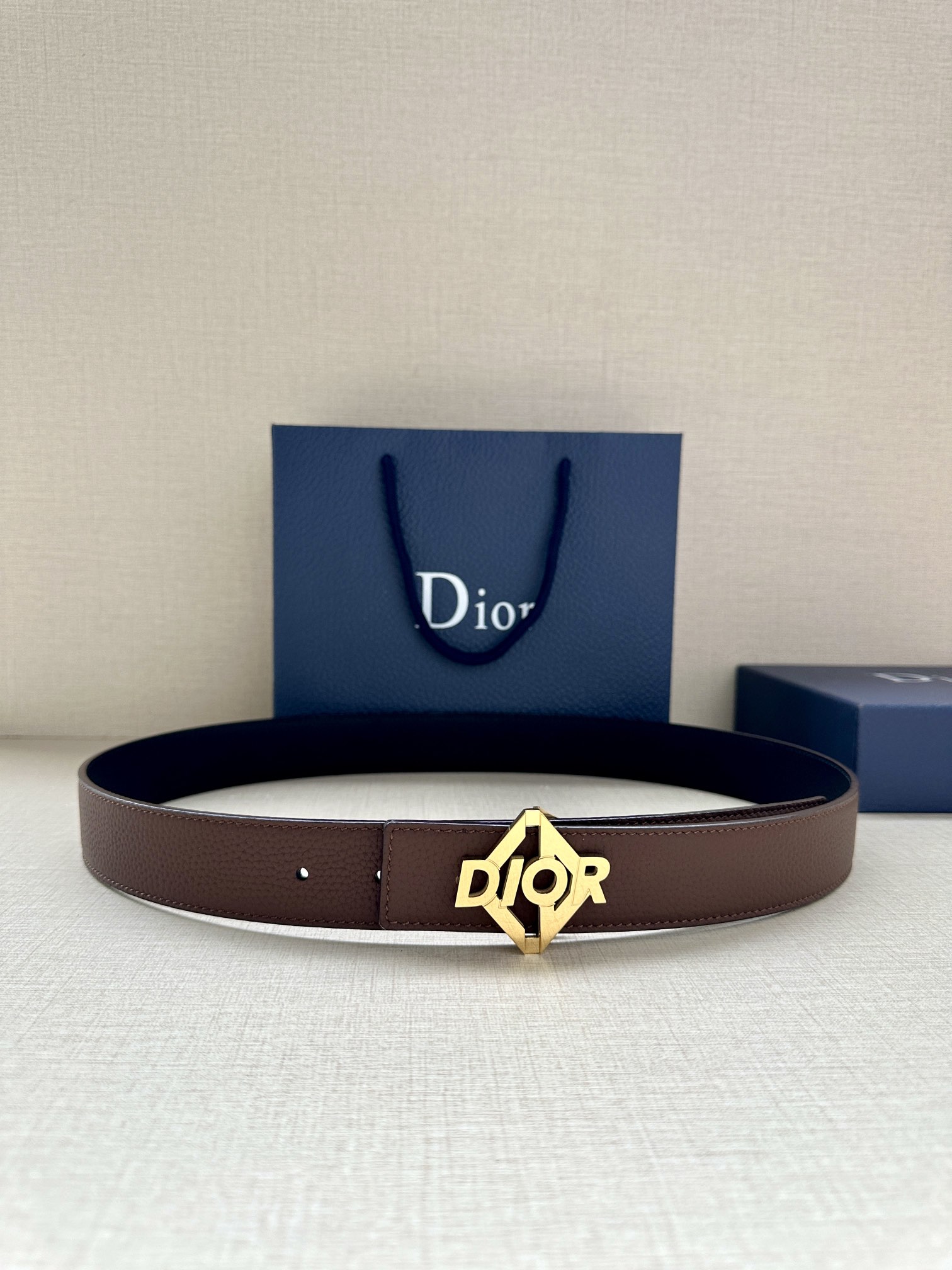 Basic Belt Cow Leather Black Adjustable M