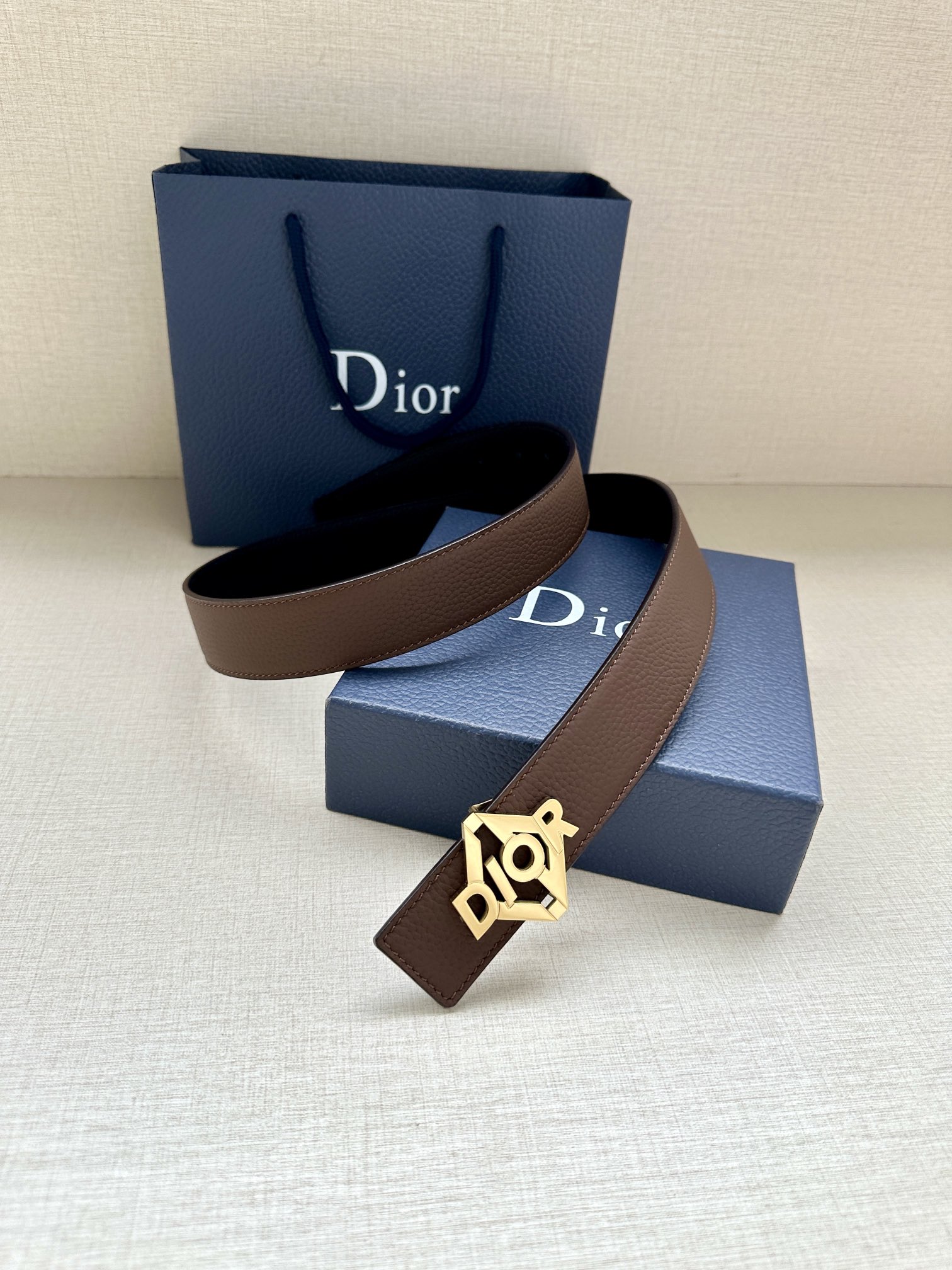 Basic Belt Cow Leather Black Adjustable M
