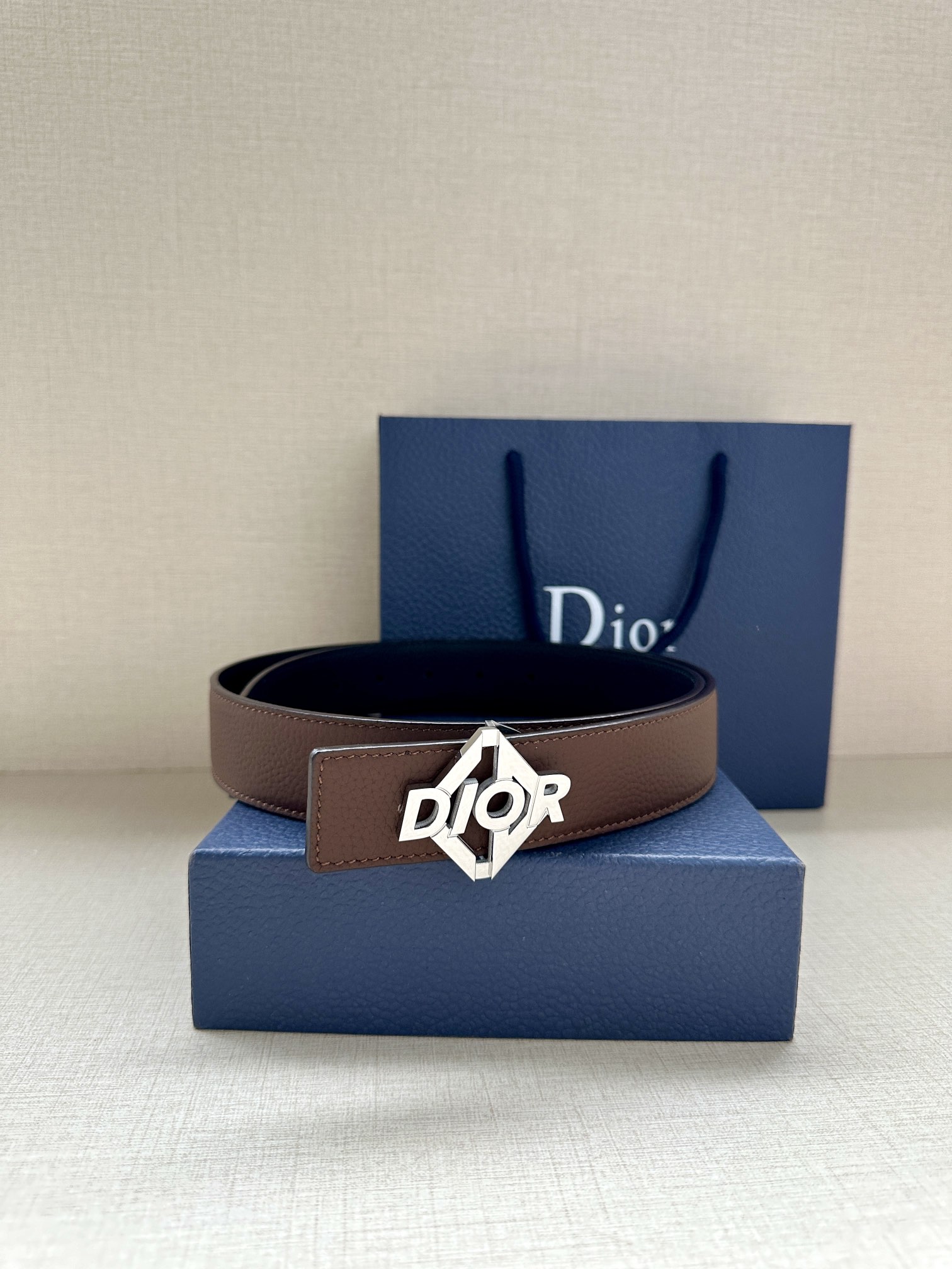 Basic Belt Cow Leather Black Adjustable M
