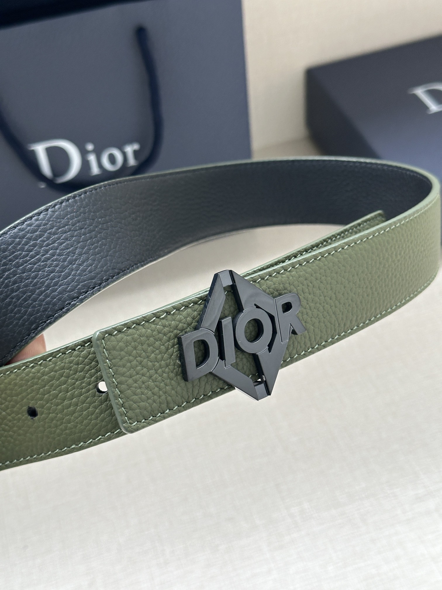 Basic Belt Cow Leather Black Adjustable M