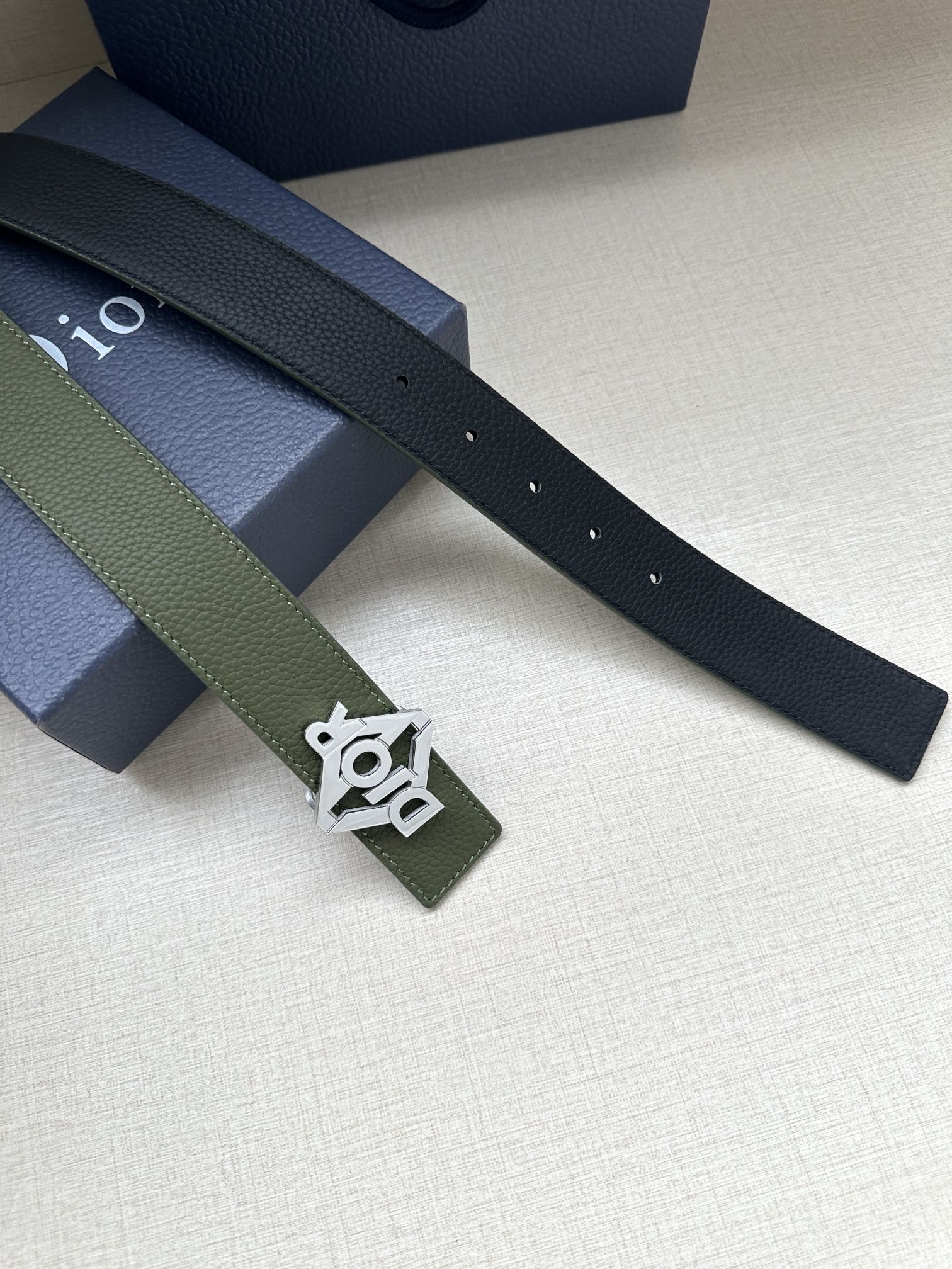 Basic Belt Cow Leather Black Adjustable M