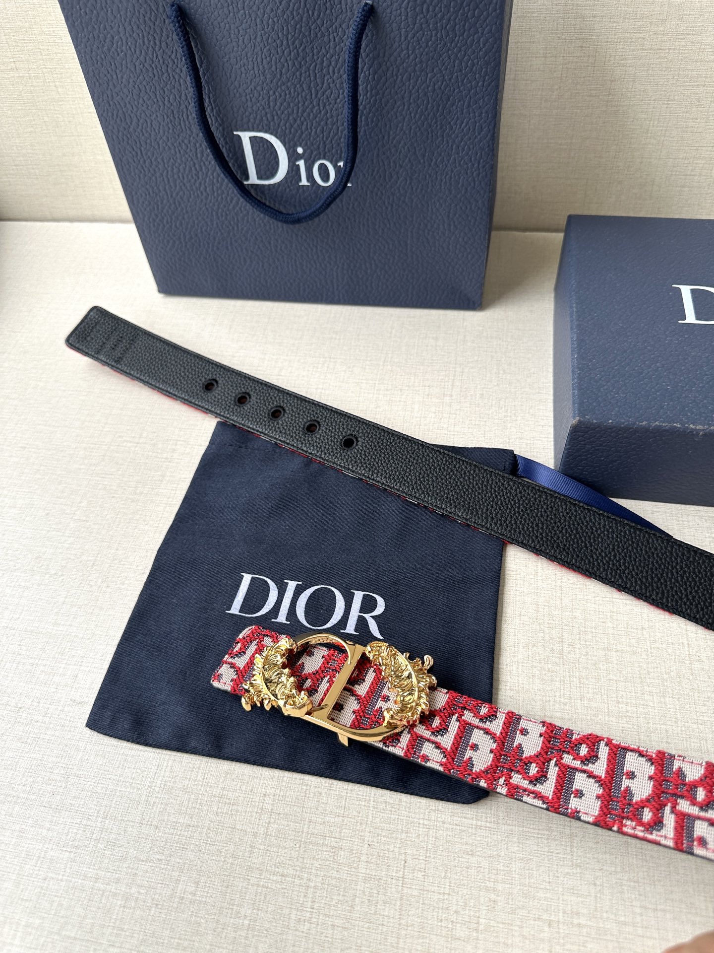 Basic Belt Cow Leather Black M-l