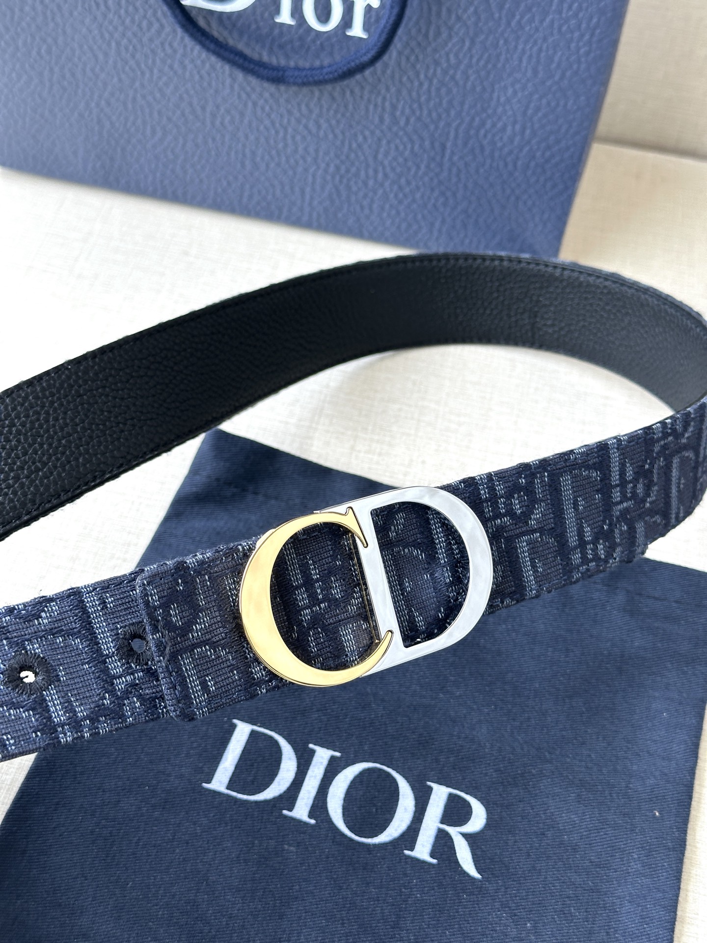 Basic Belt Cow Leather Black M-l