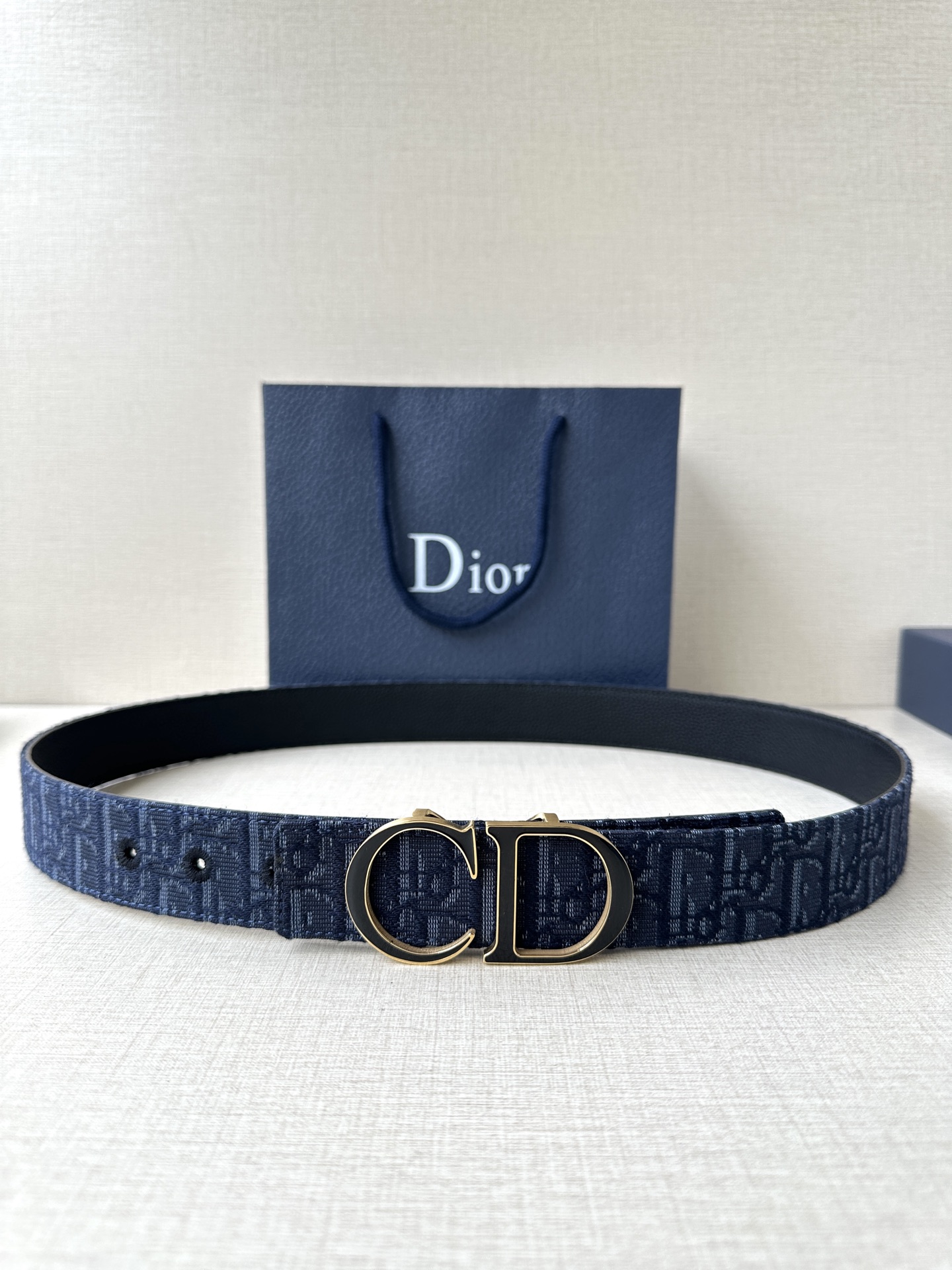 Basic Belt Cow Leather Black M-l