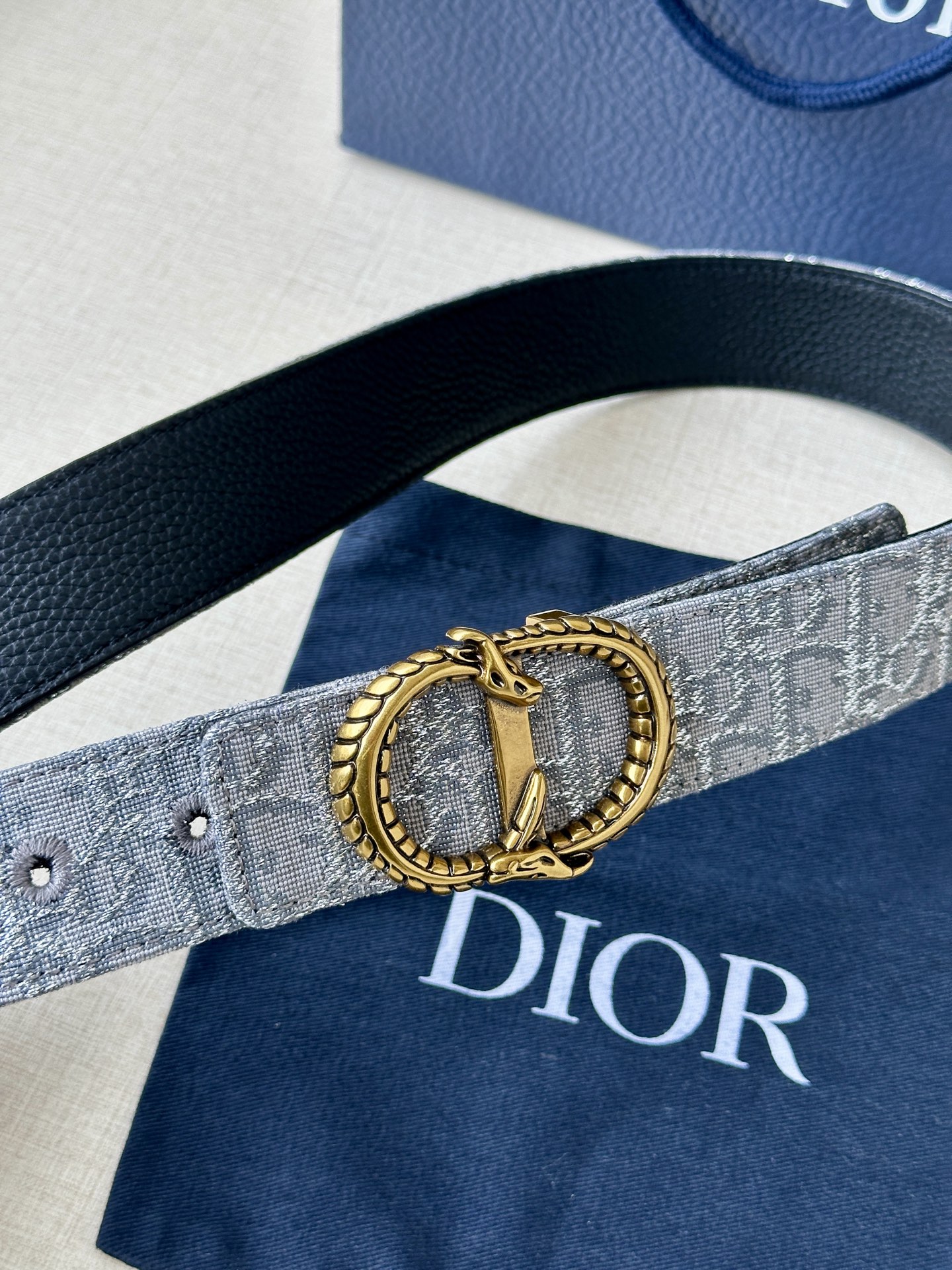 Basic Belt Cow Leather Black M-l