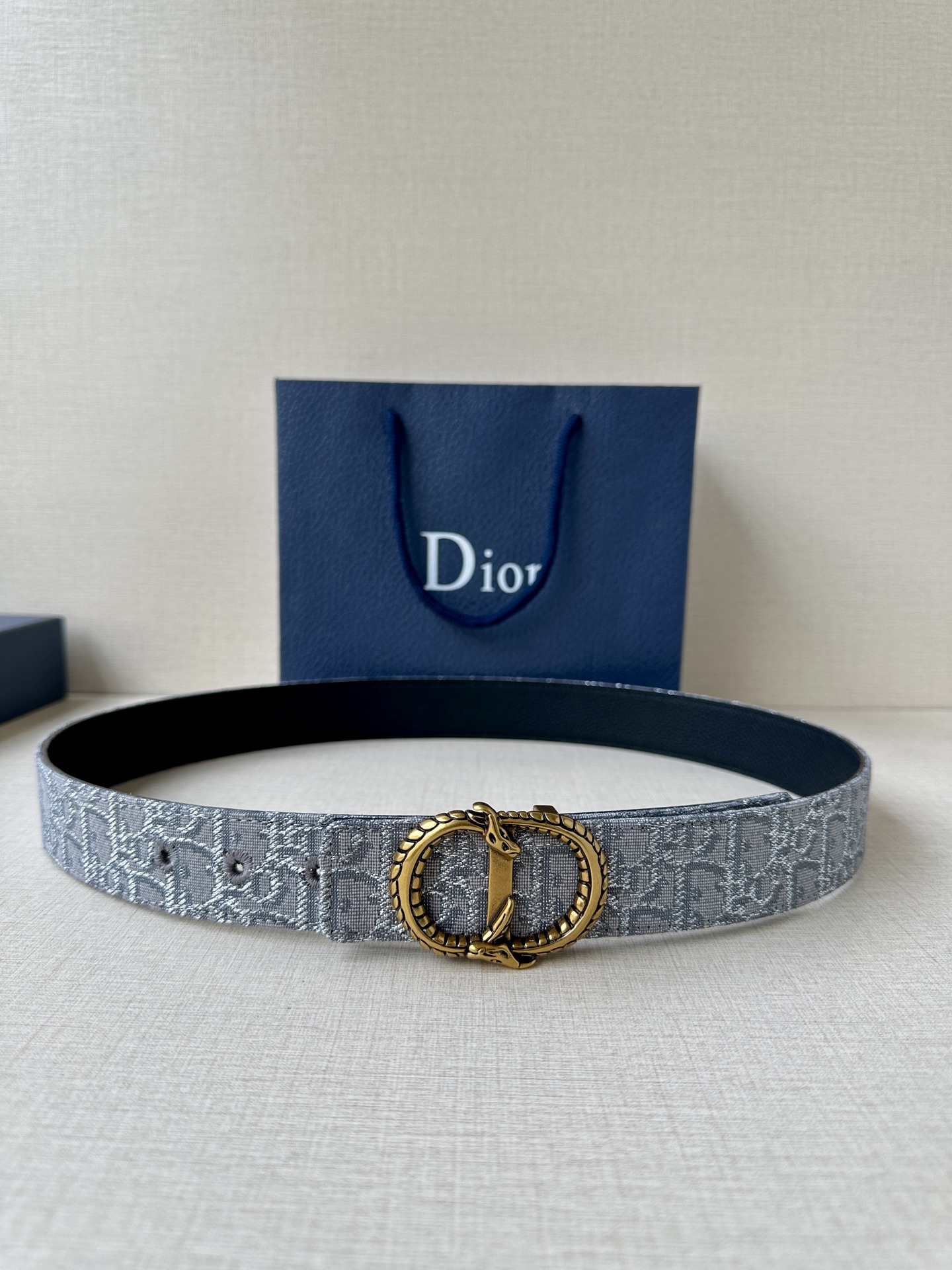 Basic Belt Cow Leather Black M-l