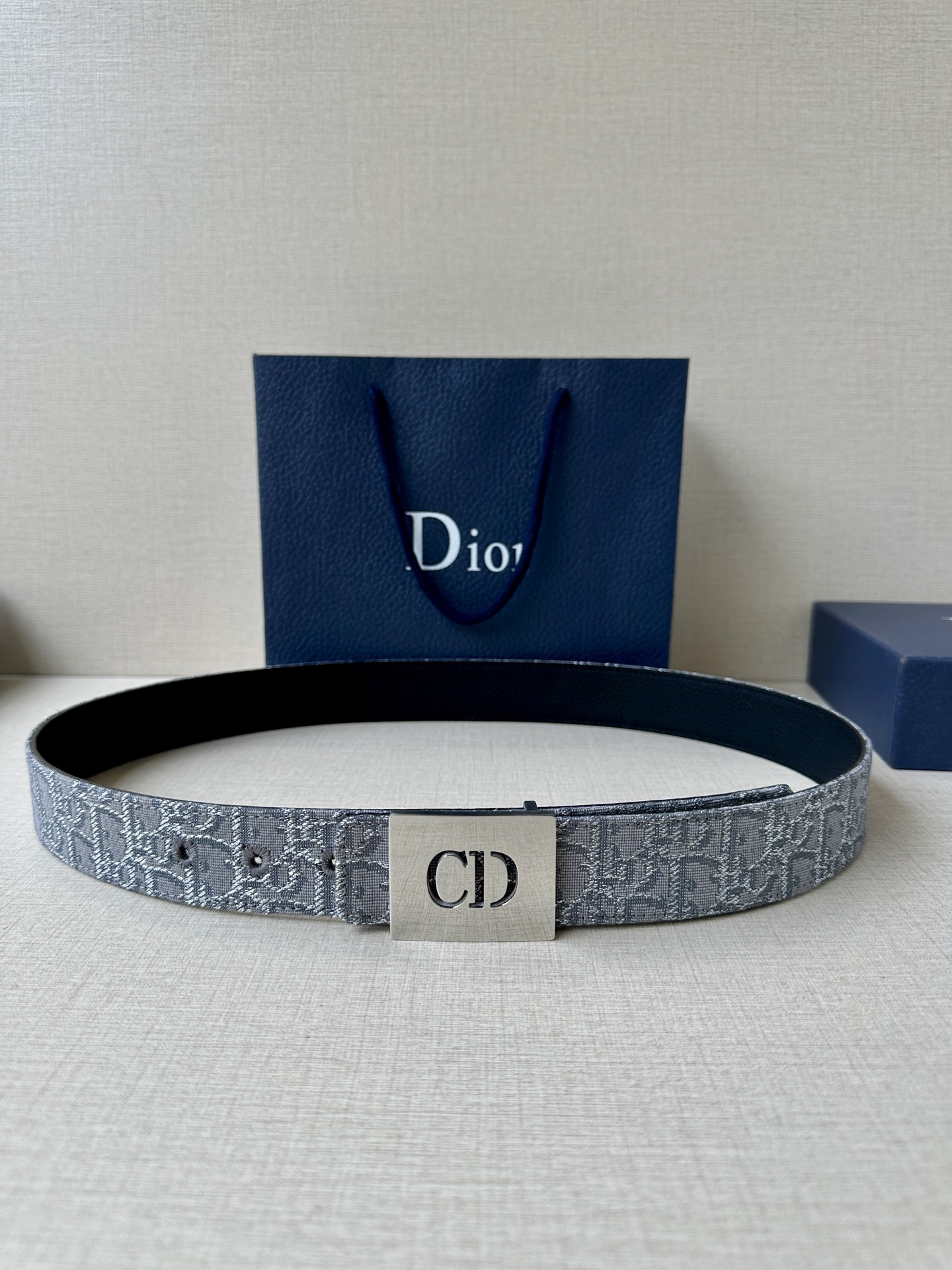 Basic Belt Cow Leather Black M-l