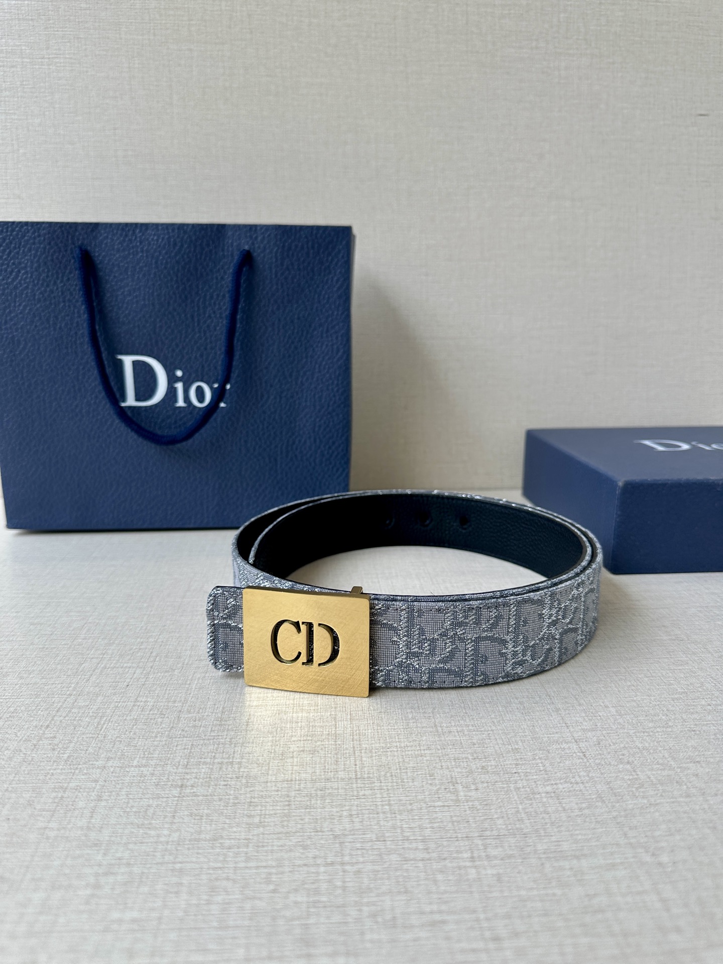 Basic Belt Cow Leather Black M-l