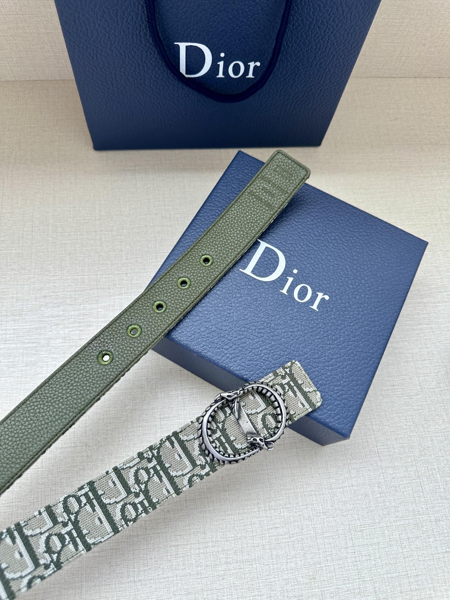 Dior Basic Belt Silver M