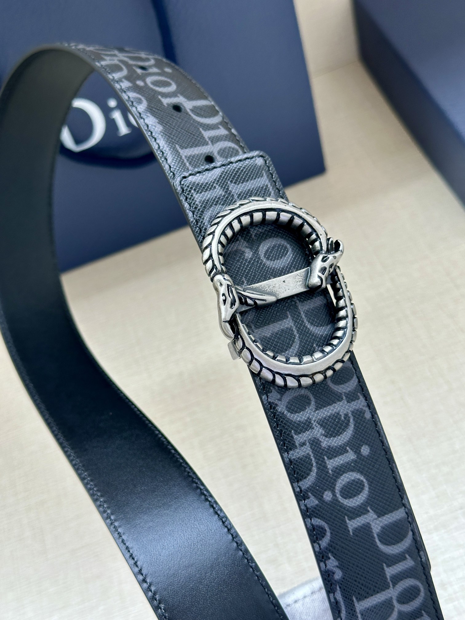 Dior Basic Belt Silver M