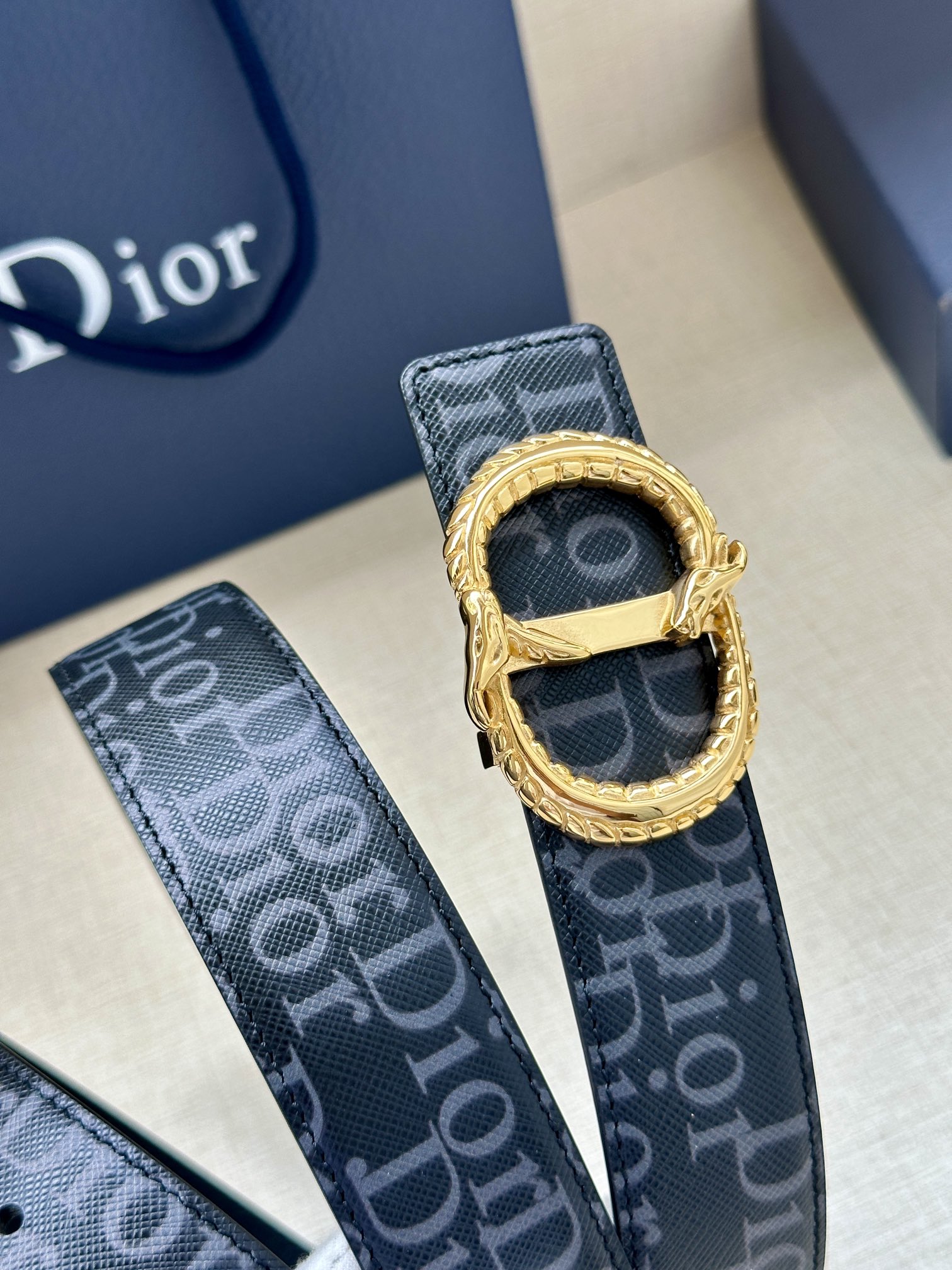 Dior Basic Belt Silver M