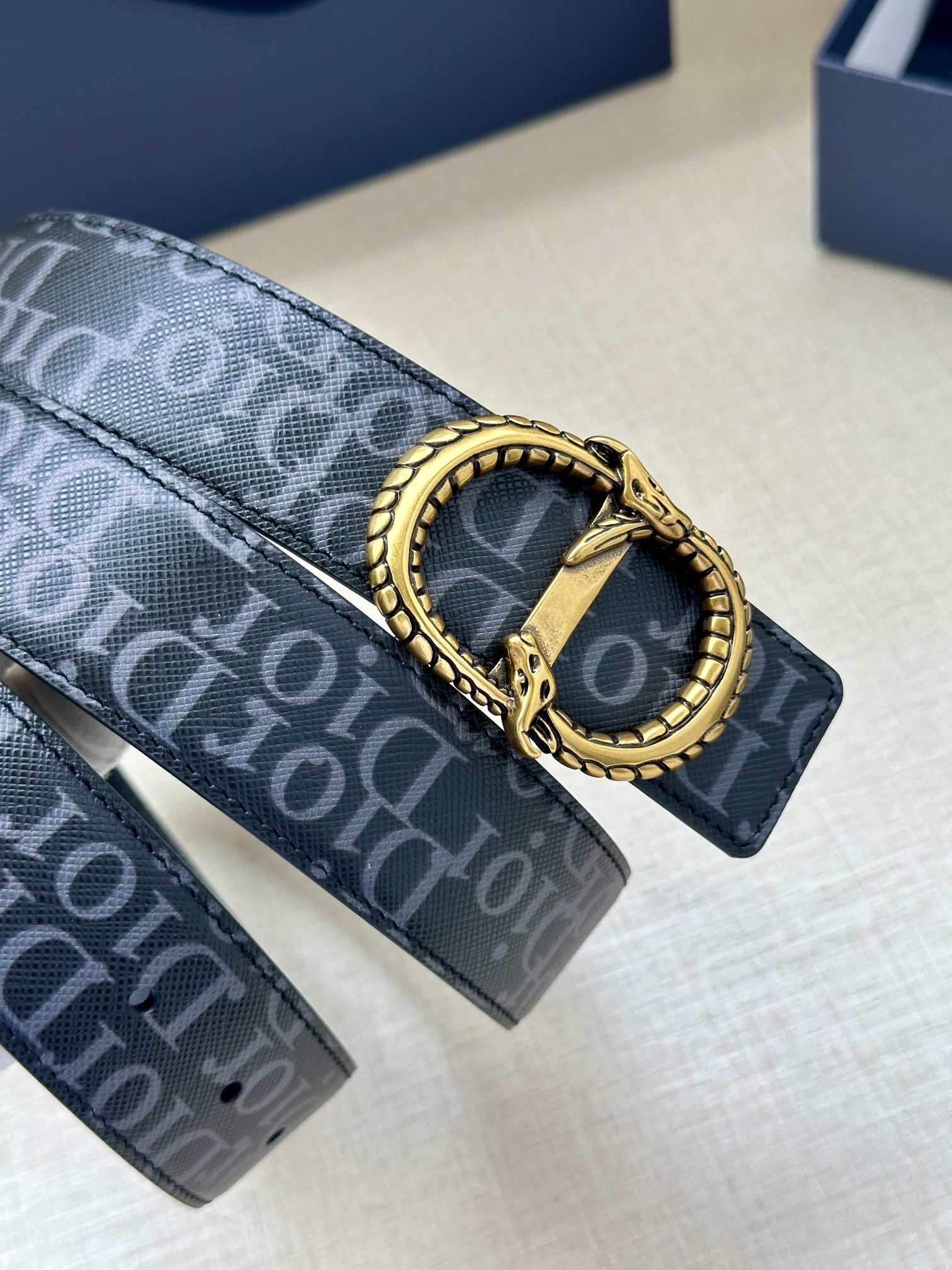 Dior Basic Belt Silver M