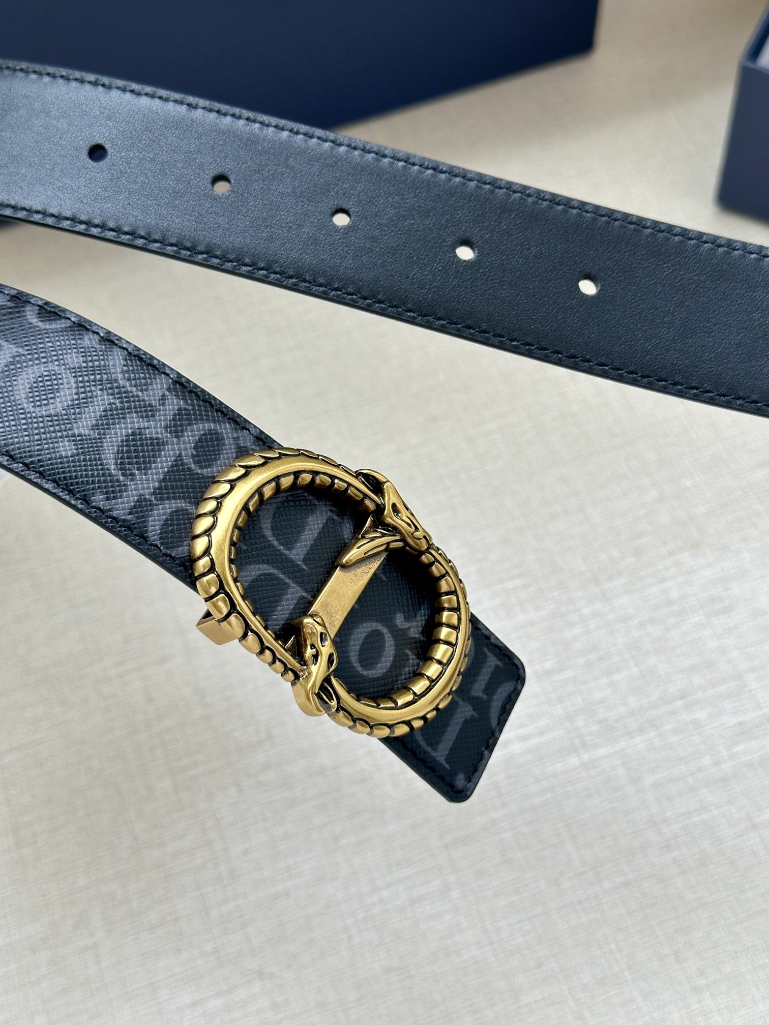 Dior Basic Belt Silver M