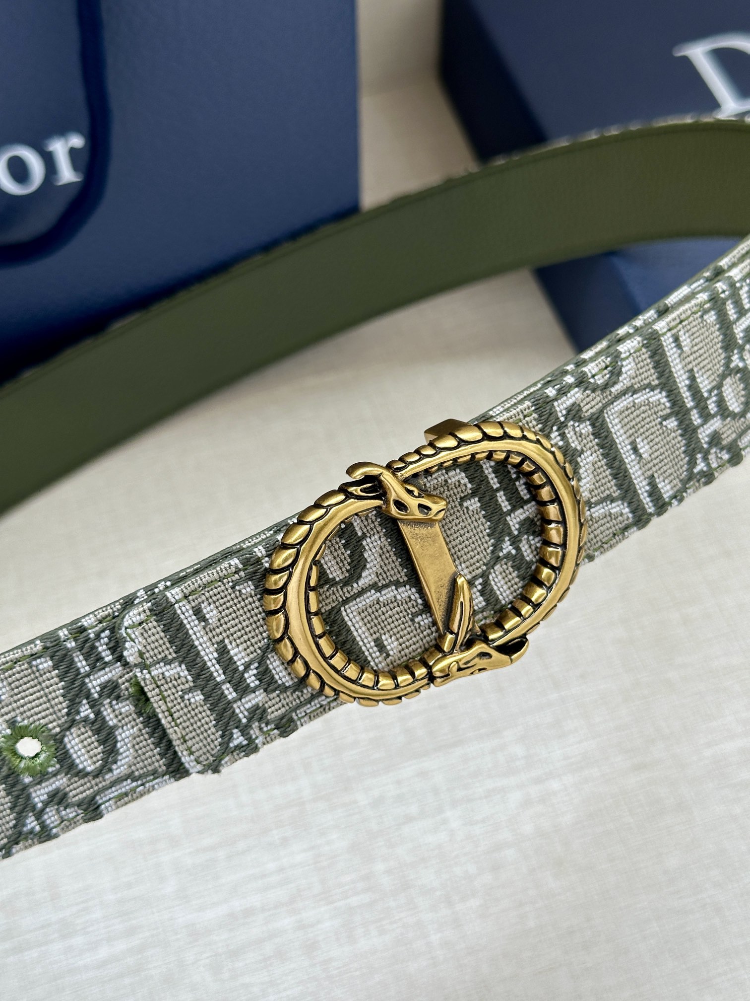 Dior Basic Belt Silver M