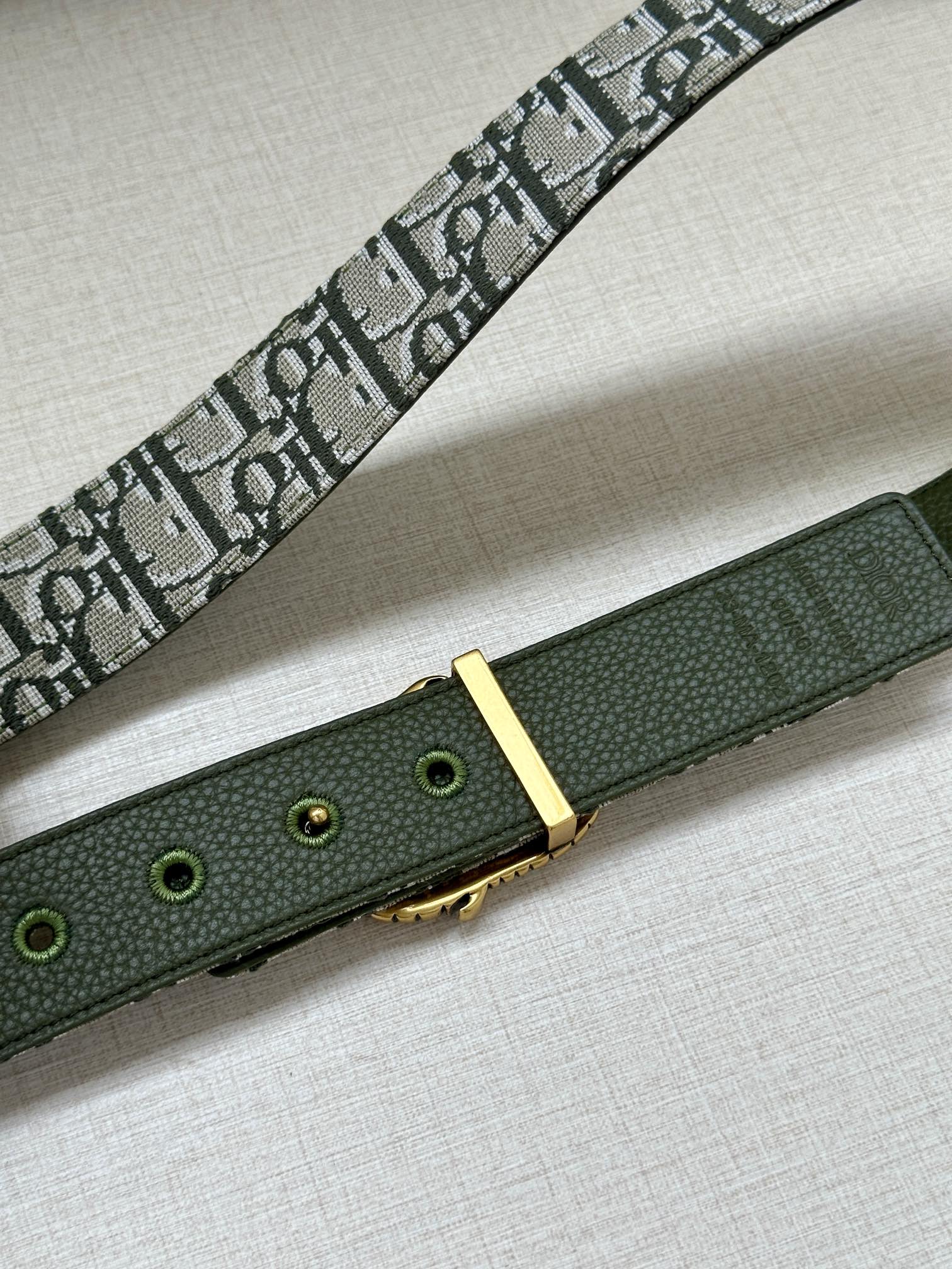 Dior Basic Belt Silver M