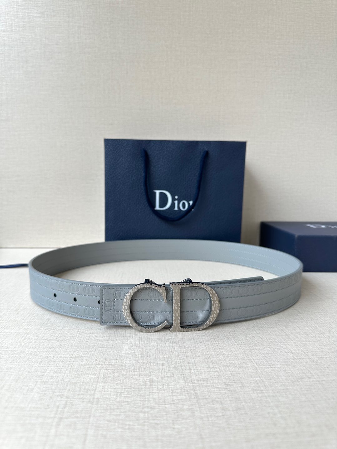 Dior Basic Belt Cow Leather Black M