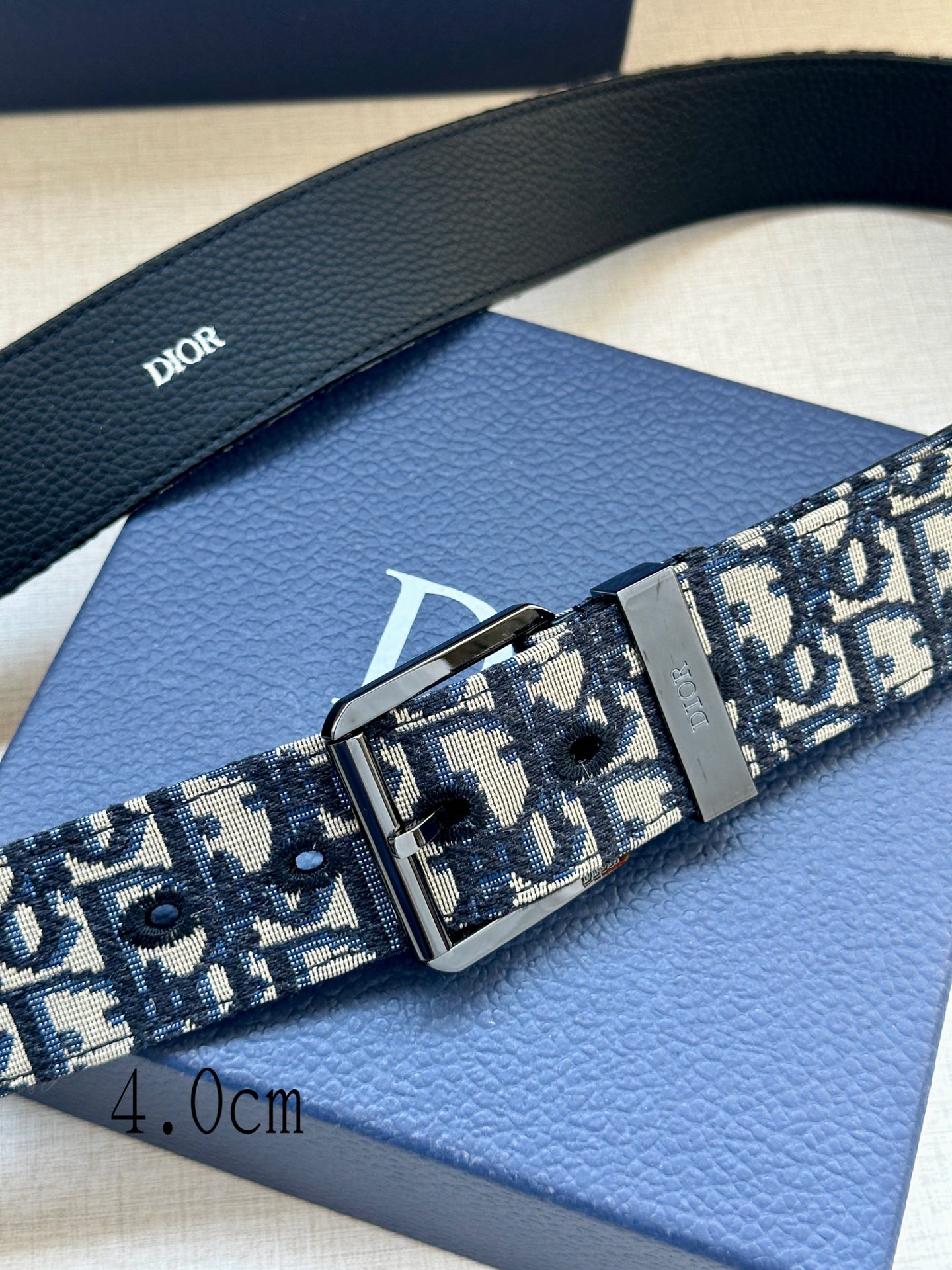 Basic Belt Cow Leather Black Adjustable M-l