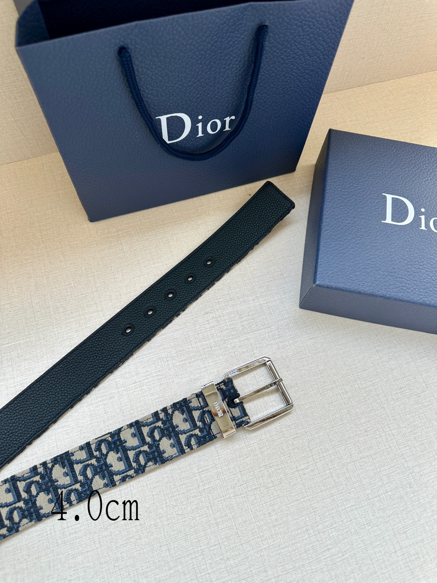 Basic Belt Cow Leather Black Adjustable M-l