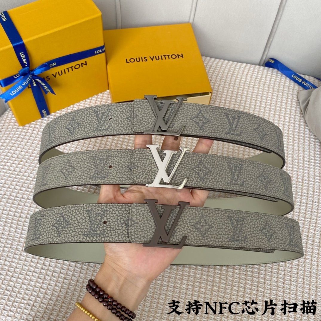 Louis Vuitton Basic Belt Cow Leather 40mm-s-l