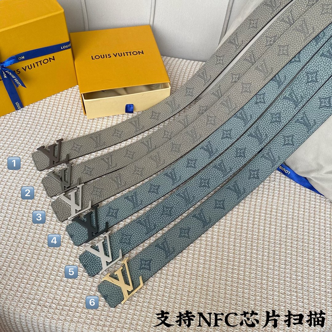 Louis Vuitton Basic Belt Cow Leather 40mm-s-l