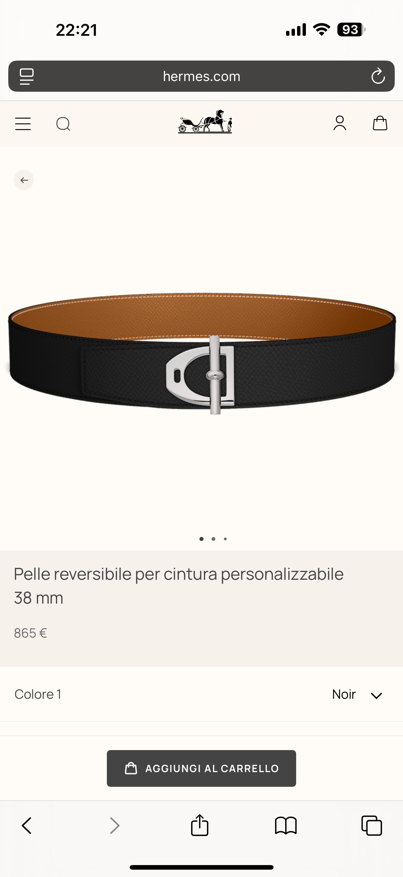 Male Basic Belt 38mm-s-m