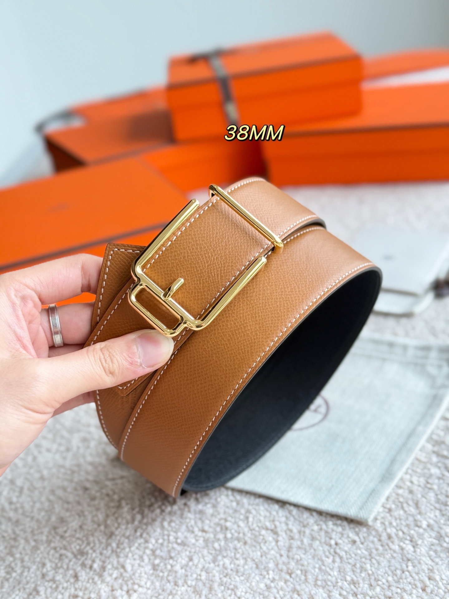 Male Basic Belt 38mm-s-m-l