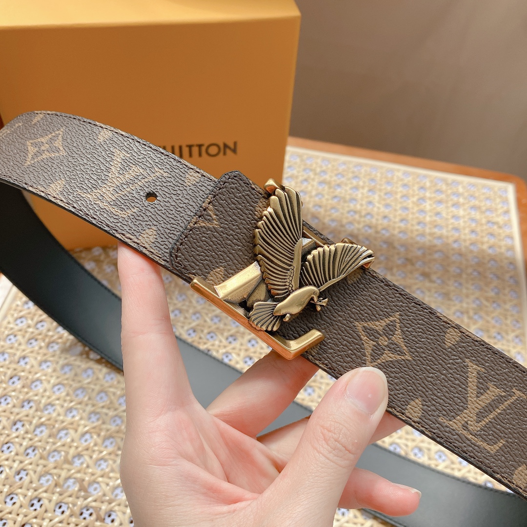 Louis Vuitton Basic Belt Cow Leather M