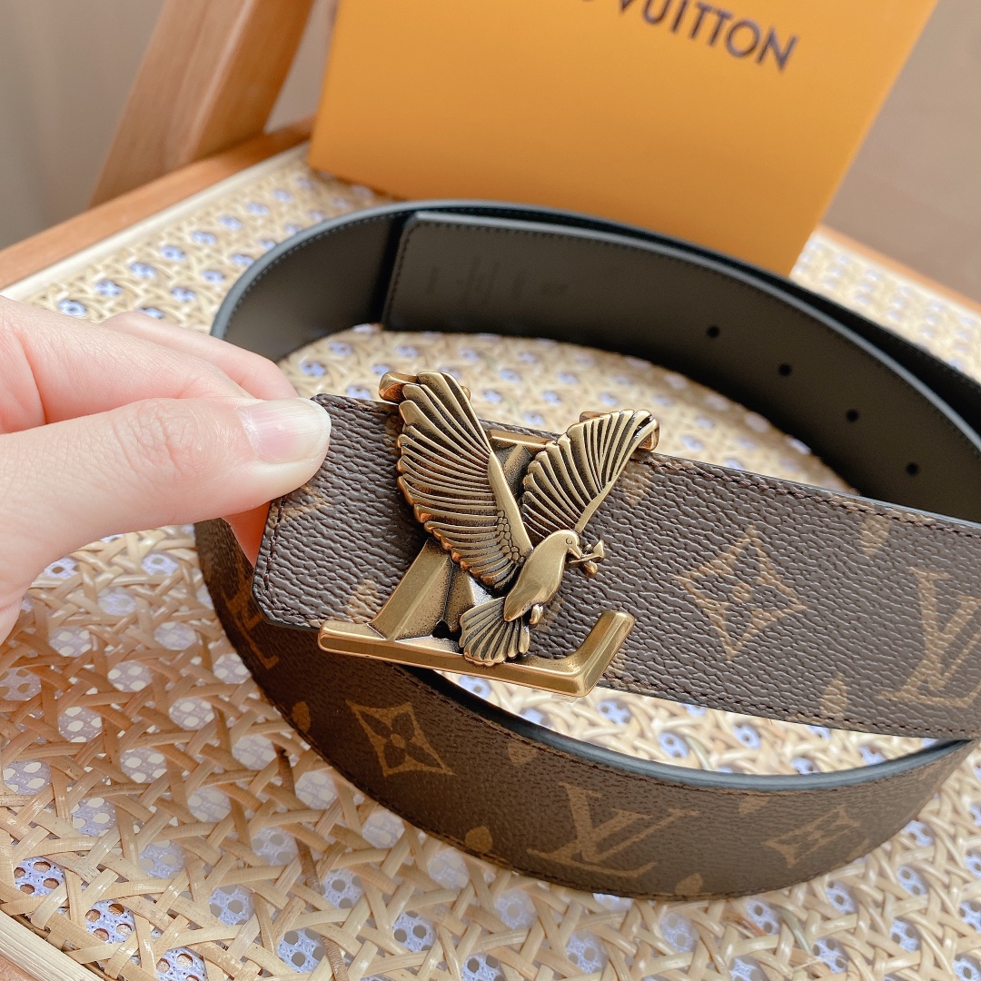 Louis Vuitton Basic Belt Cow Leather M