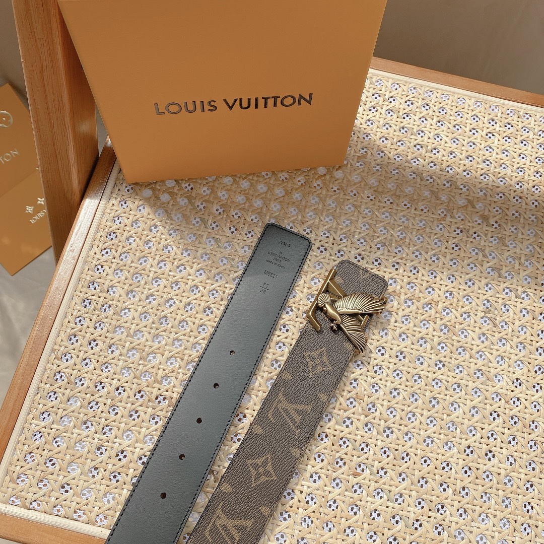 Louis Vuitton Basic Belt Cow Leather M