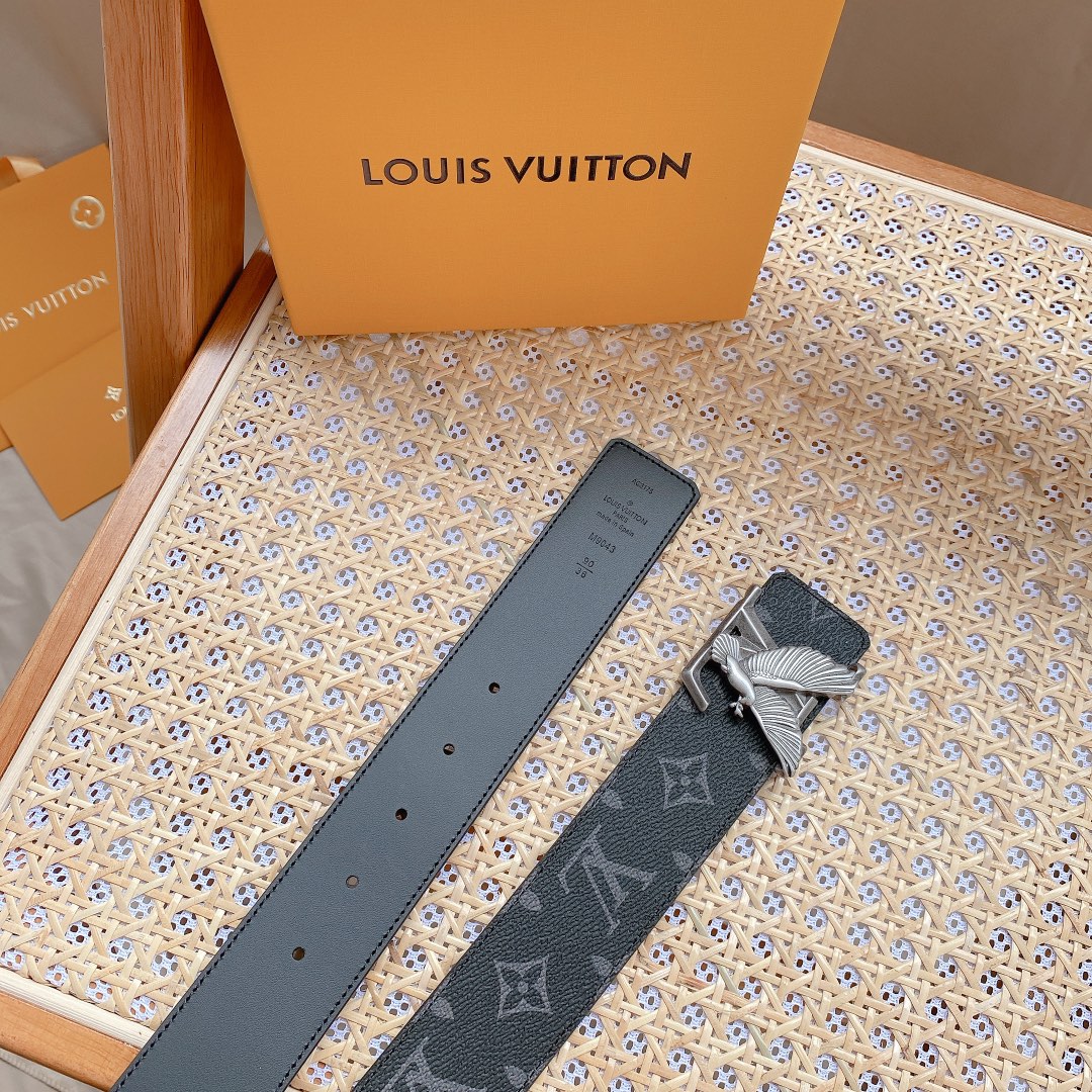 Louis Vuitton Basic Belt Cow Leather M