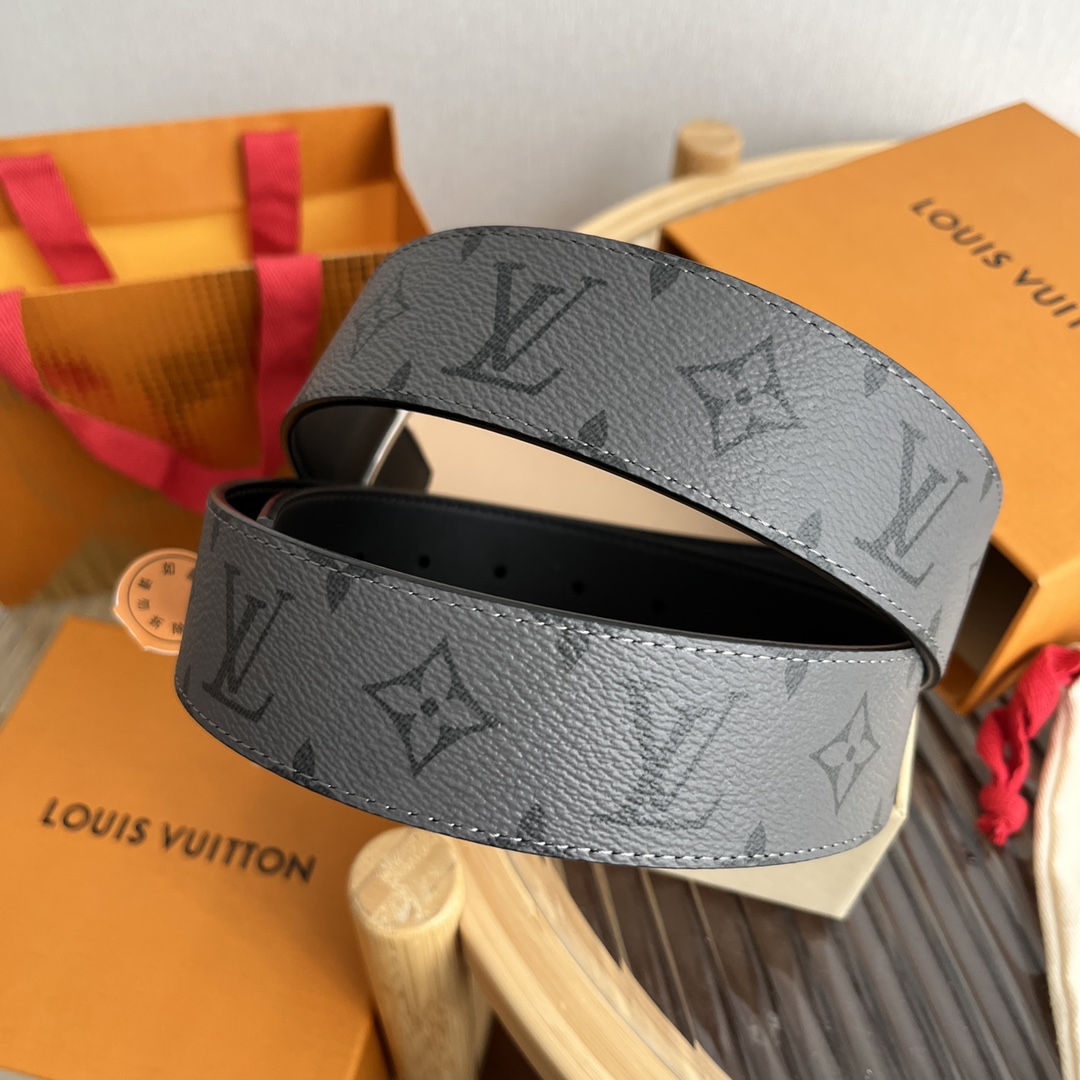 Louis Vuitton Male Basic Belt Cow Leather M