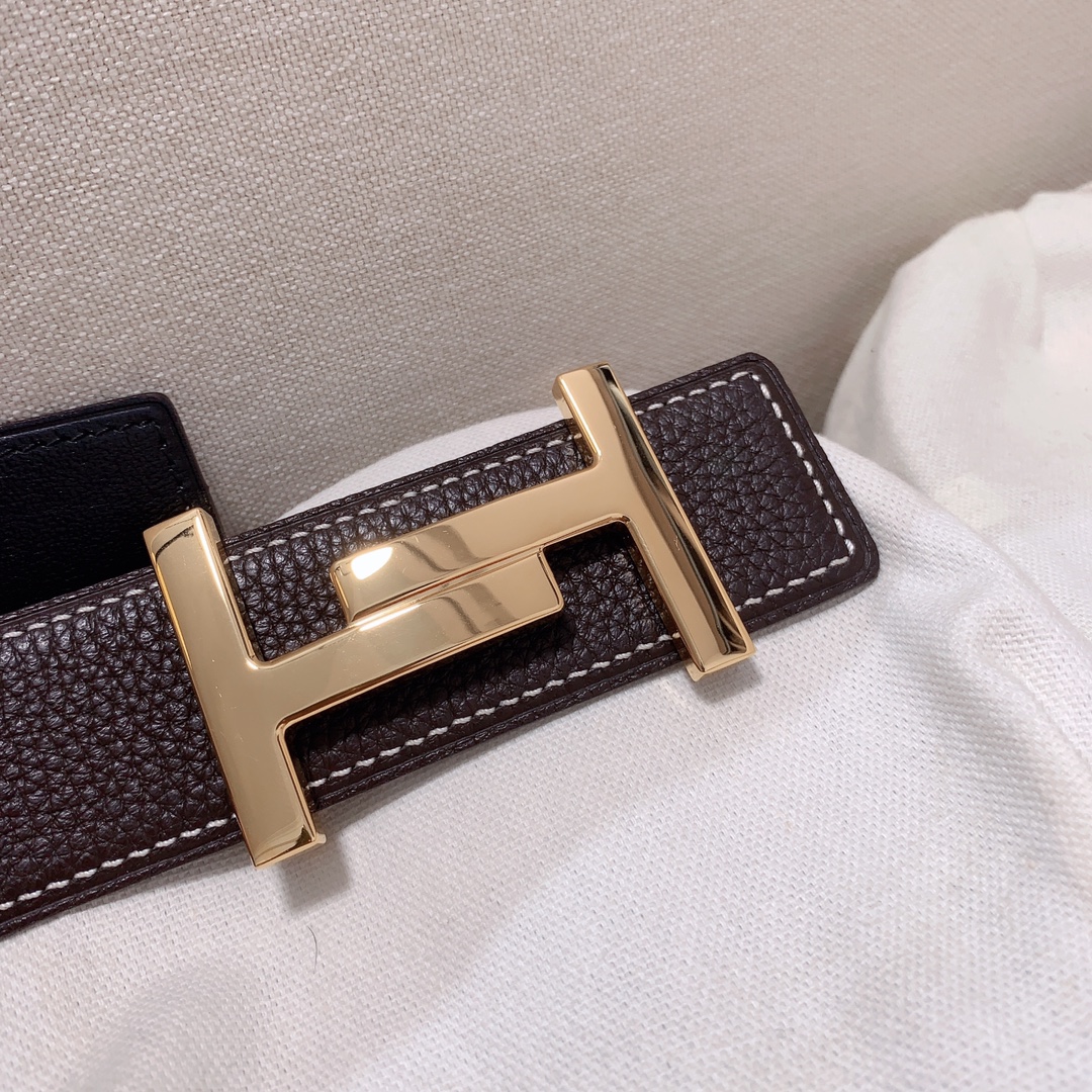 Hermès Leather Belt 38mm