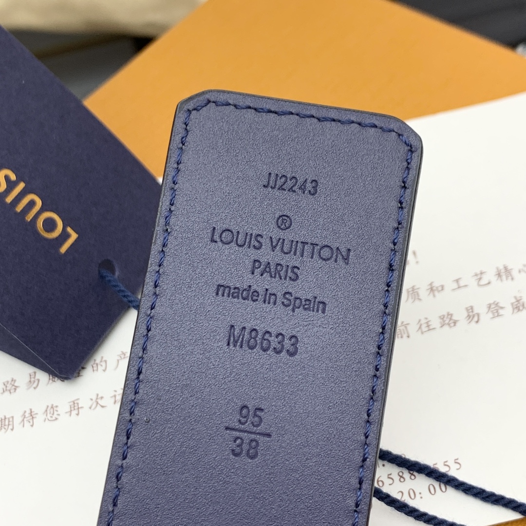 Louis Vuitton Basic Belt Cow Leather M