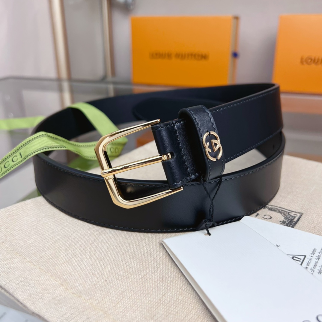 Gucci Basic Belt Black