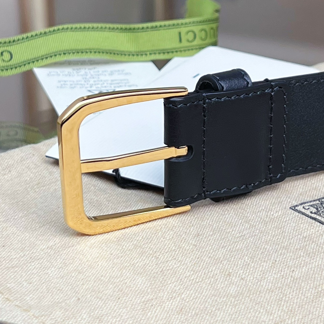 Gucci Basic Belt Black
