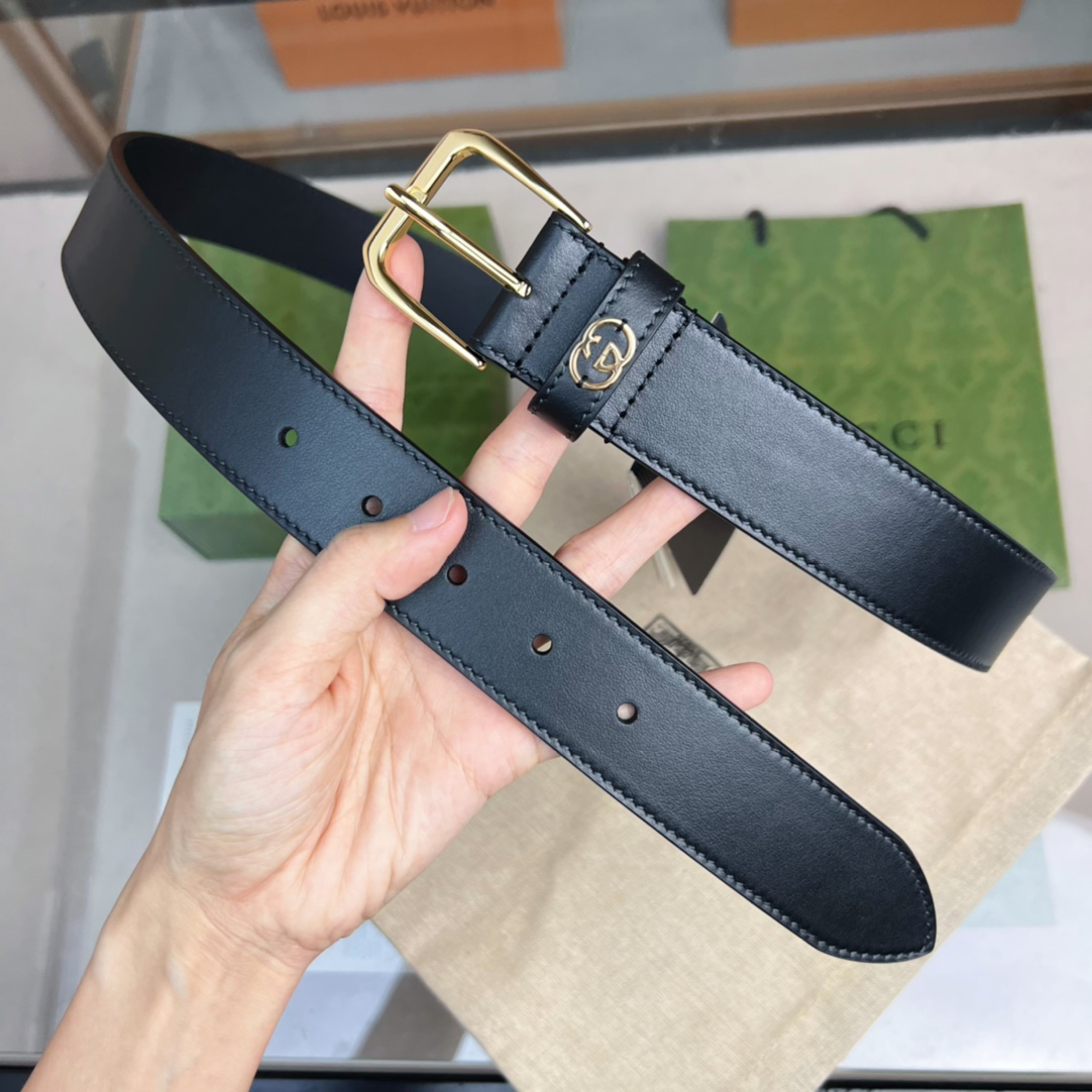 Gucci Basic Belt Black