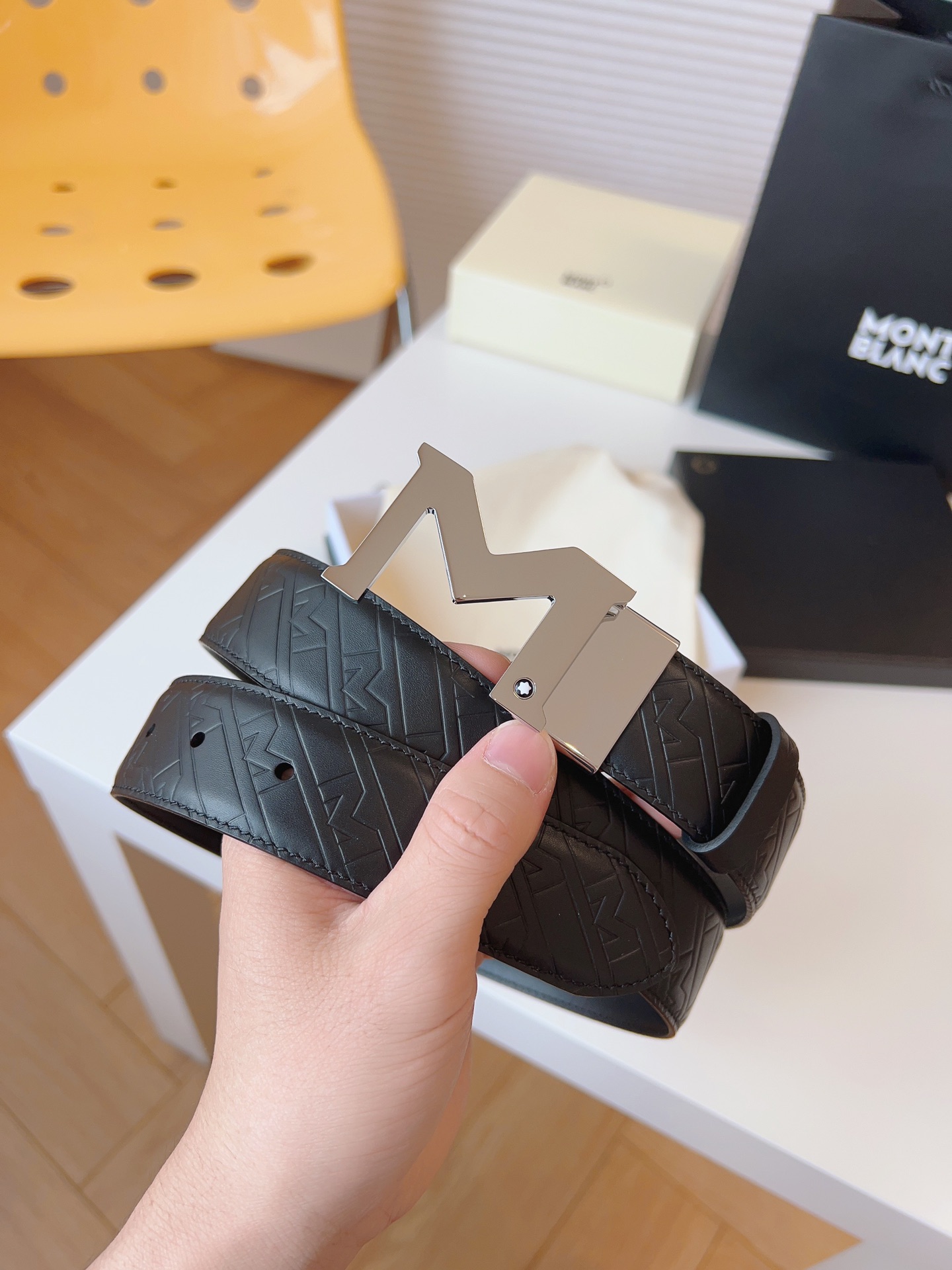 Montblanc Leather Belt 35mm