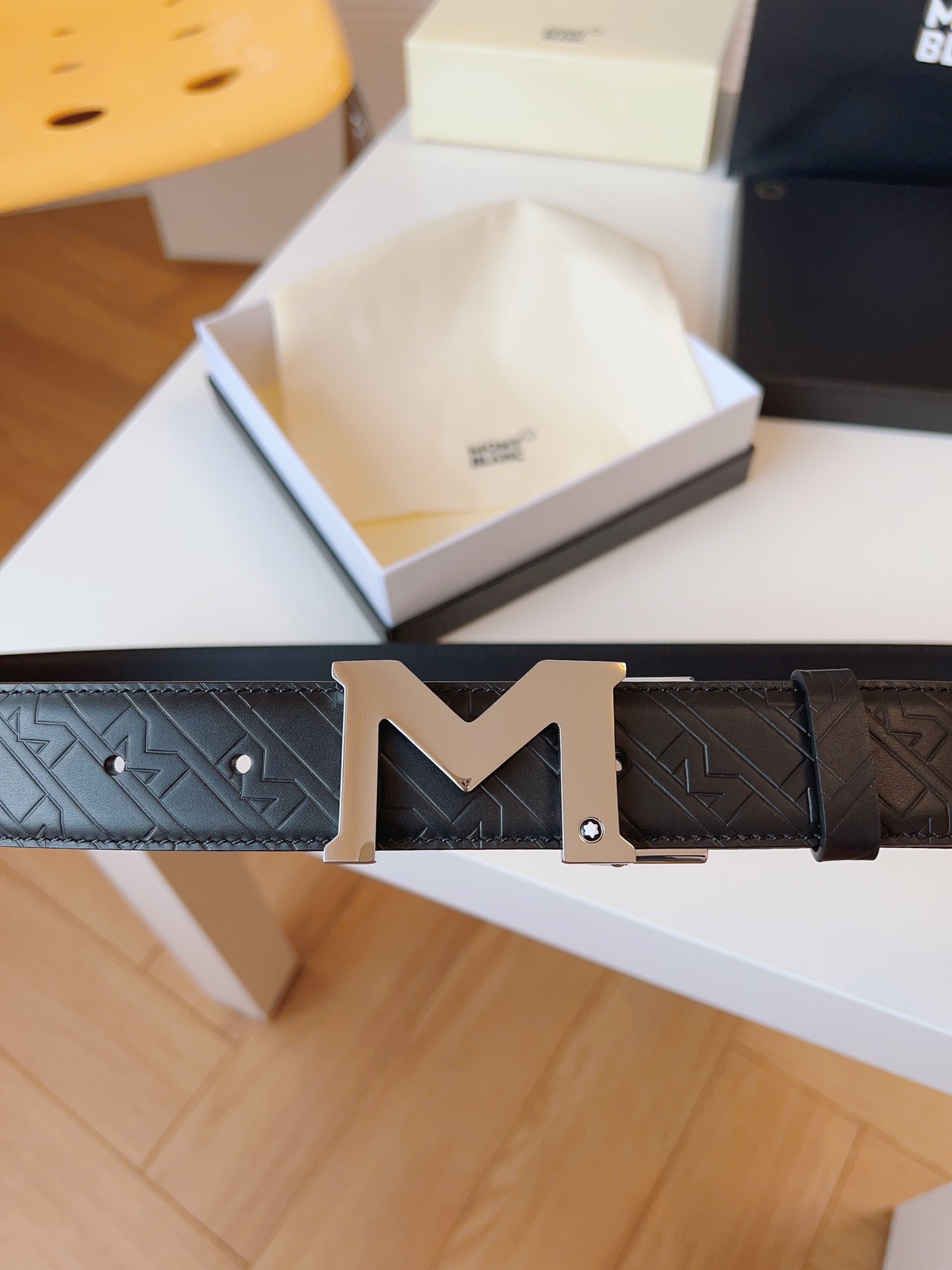 Montblanc Leather Belt 35mm